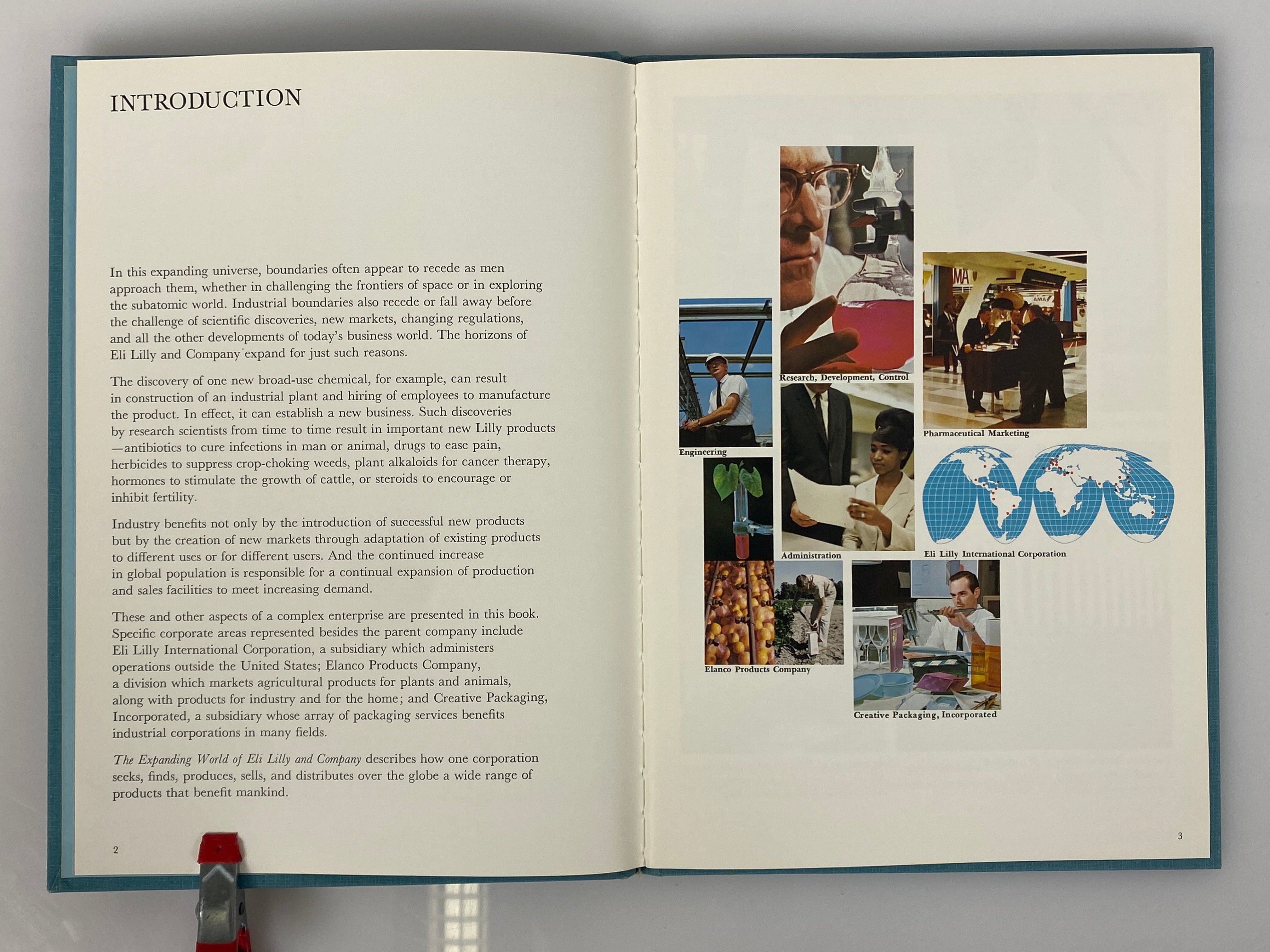 The Expanding World of Eli Lilly and Company Undated Vintage HC