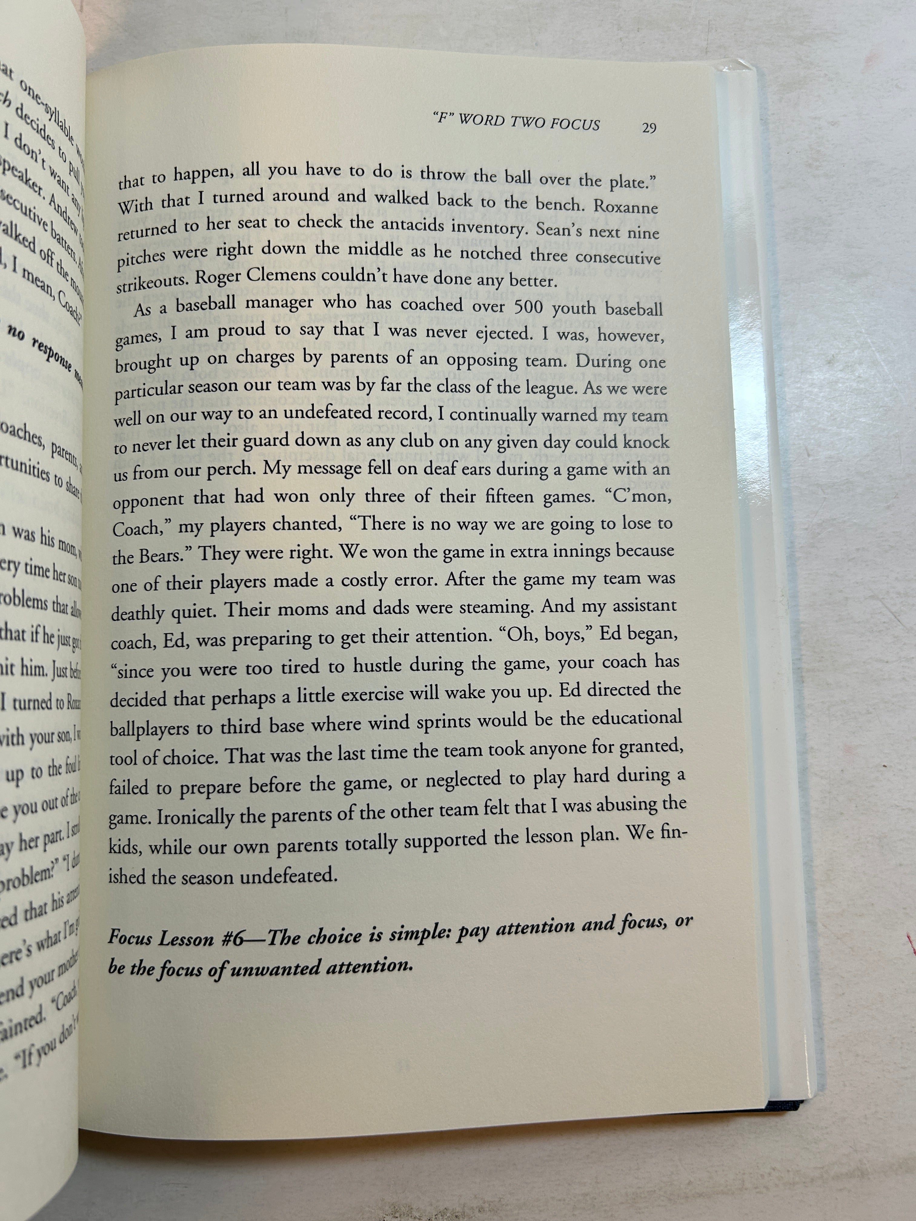The F Word: Good Words for Great Leaders by David Paul Eich (2008)HCDJ *signed*