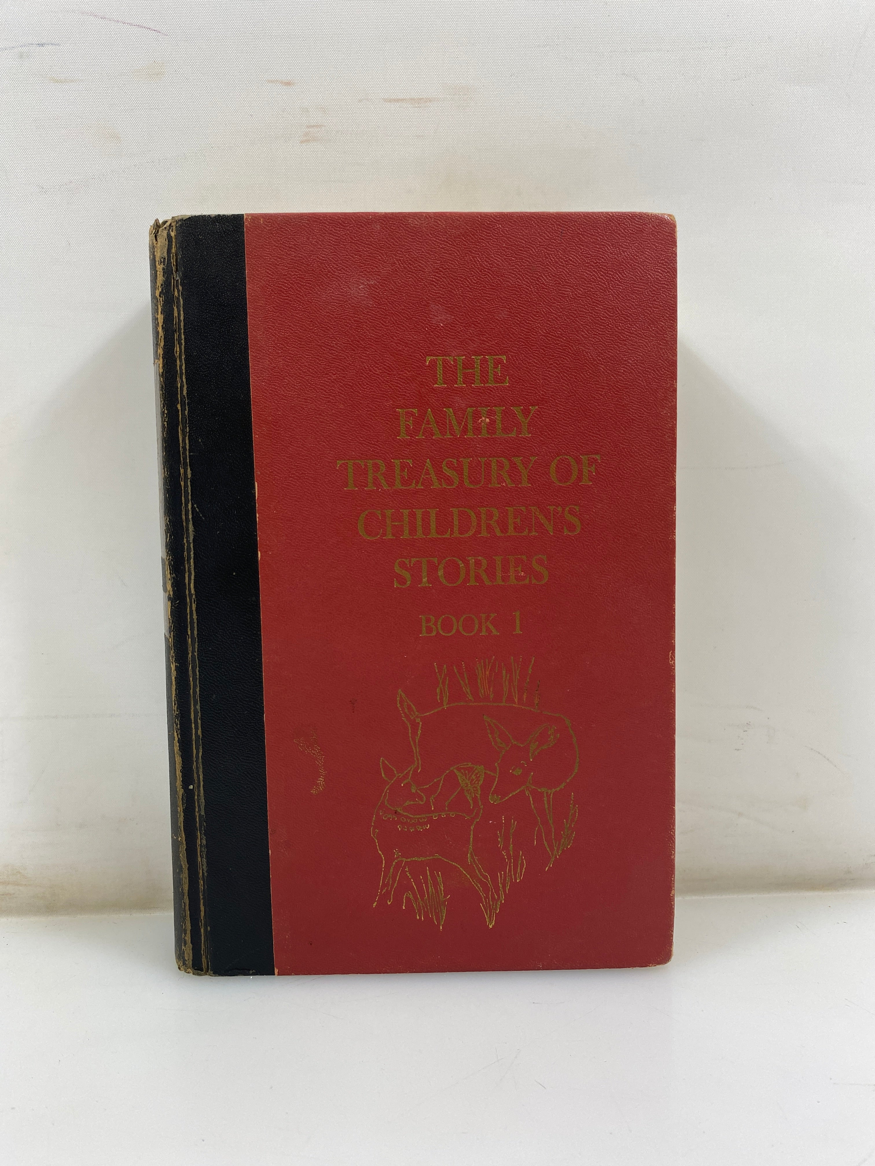 The Family Treasury of Children's Stories Book One Evans 1956 HC