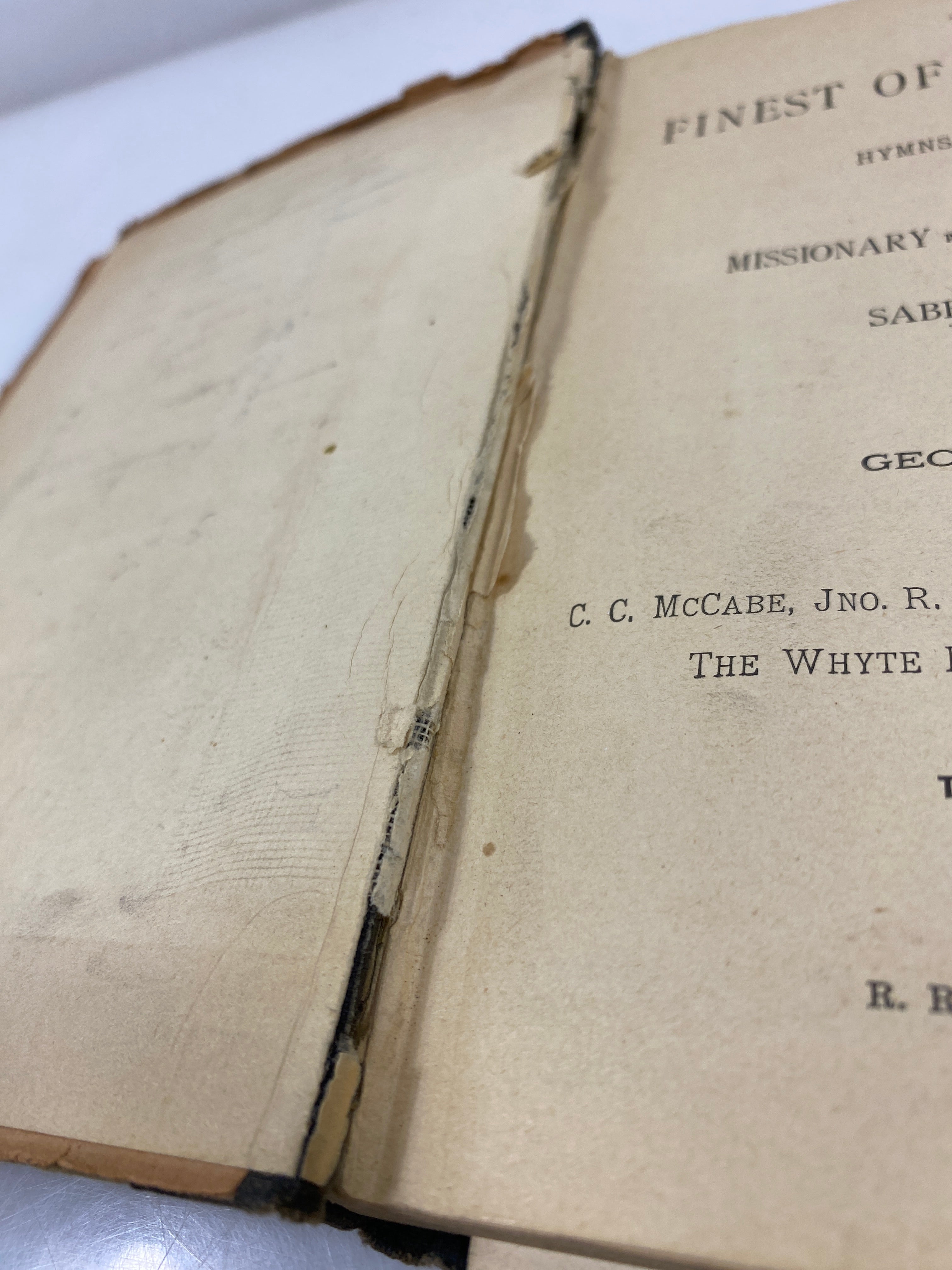 The Finest of the Wheat by Elderkin 28th Ed. 1890 HC
