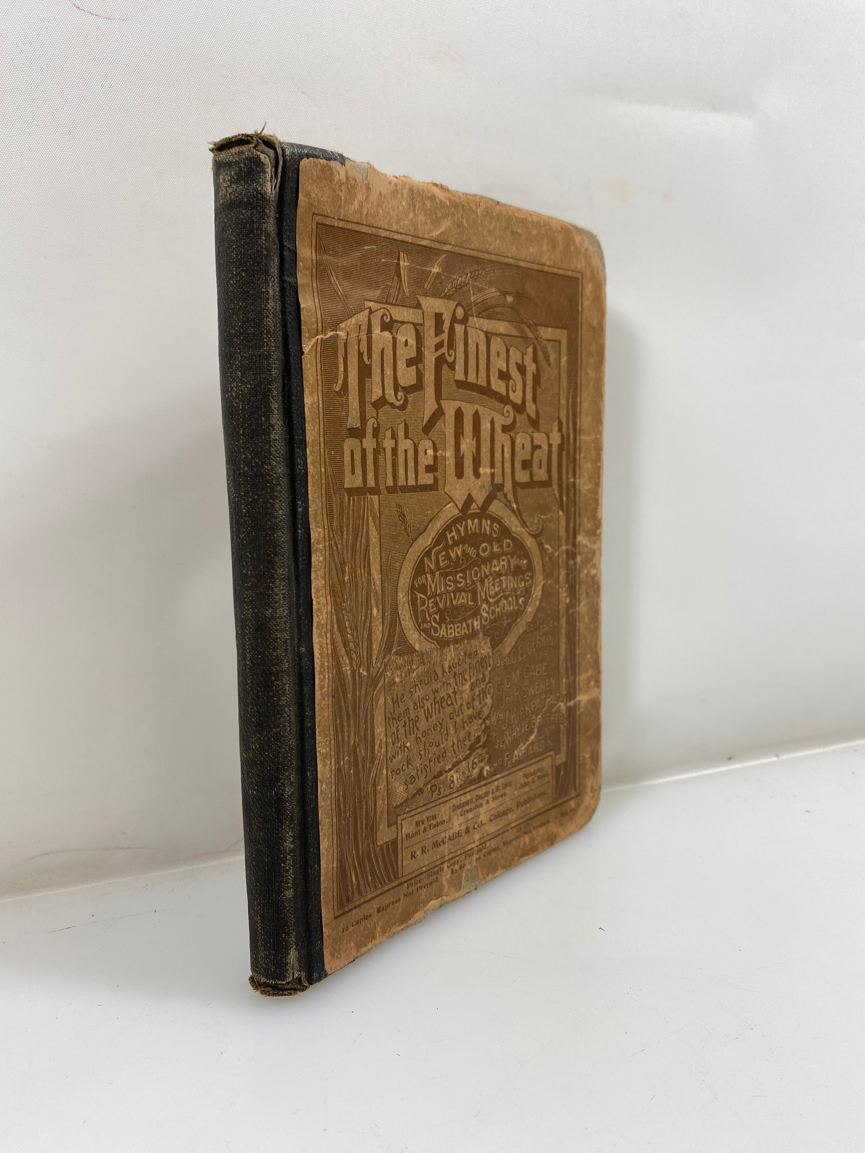 The Finest of the Wheat by Elderkin 28th Ed. 1890 HC