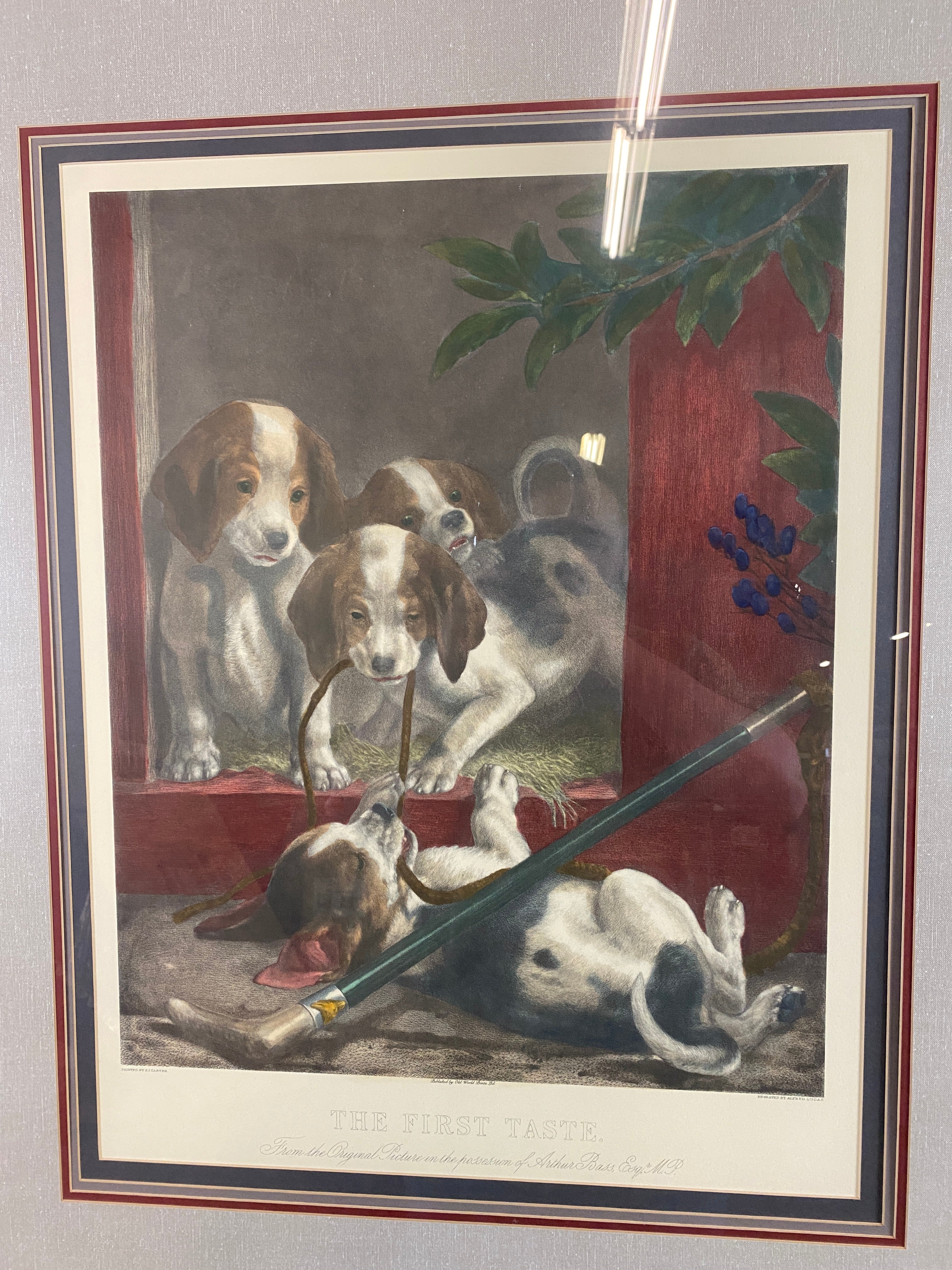 'The First Taste' Framed Print Artwork