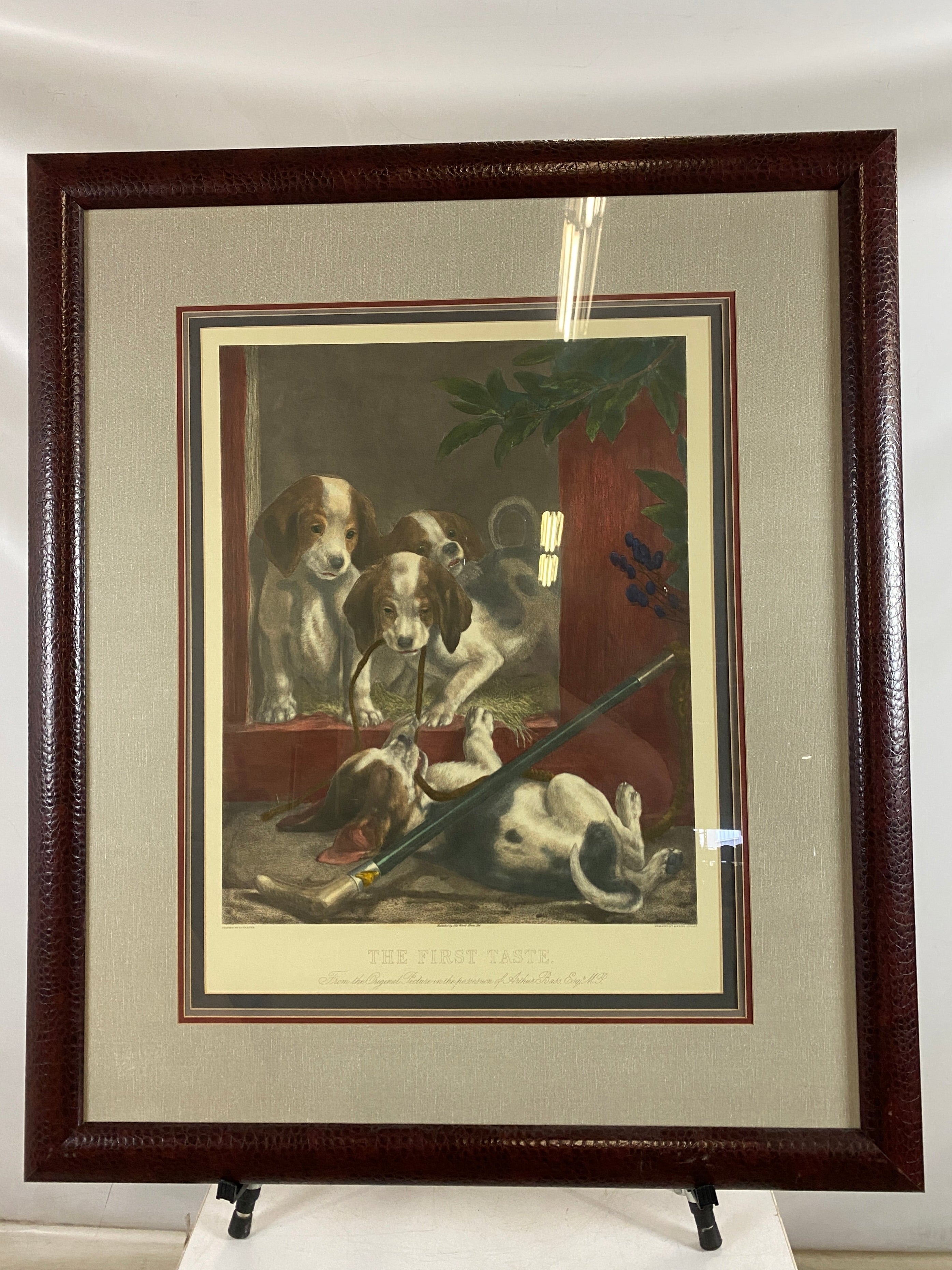 'The First Taste' Framed Print Artwork