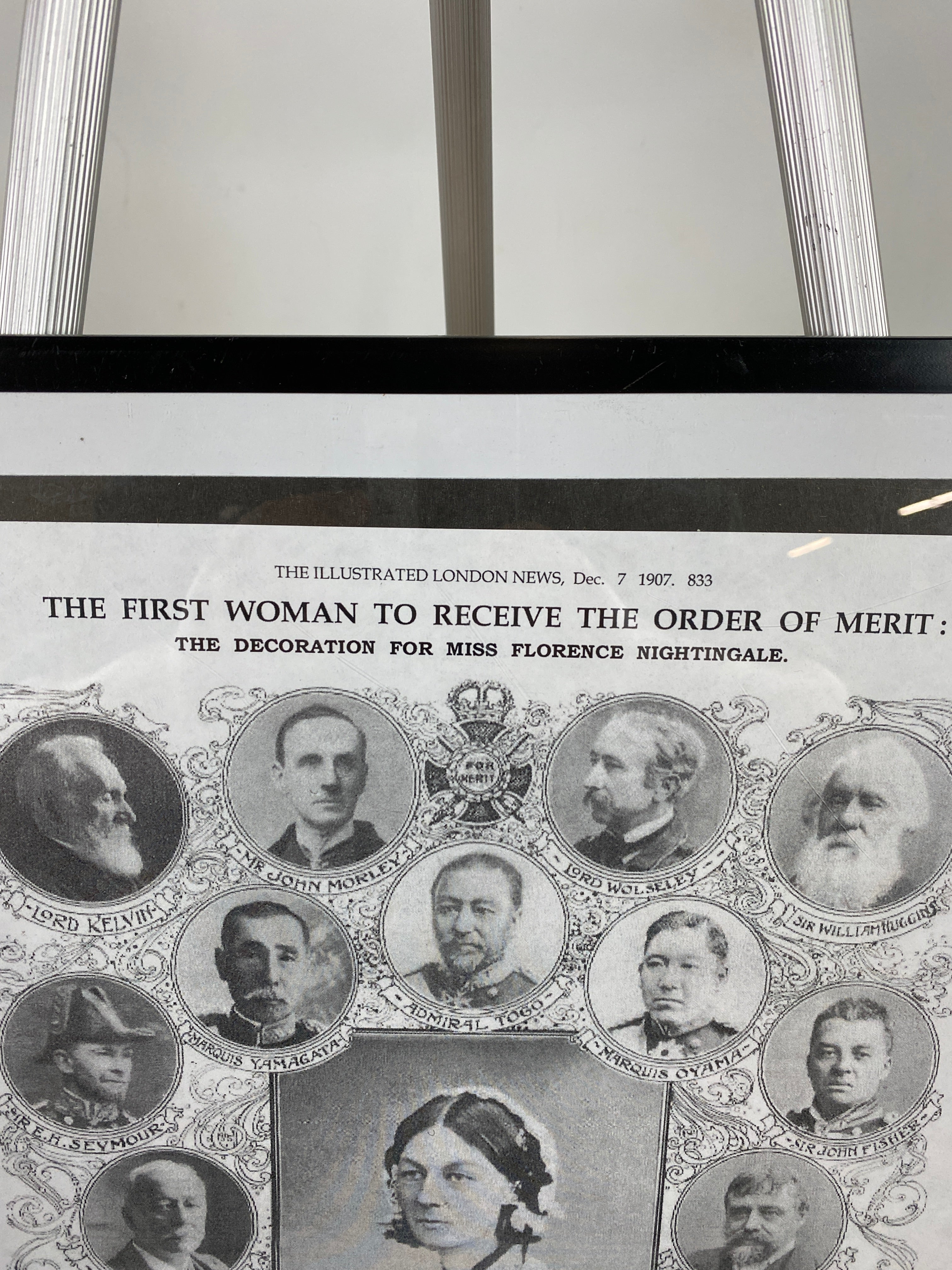 'The First Woman to Receive The Order Of Merit' Excerpt Out of The Illustrated London News