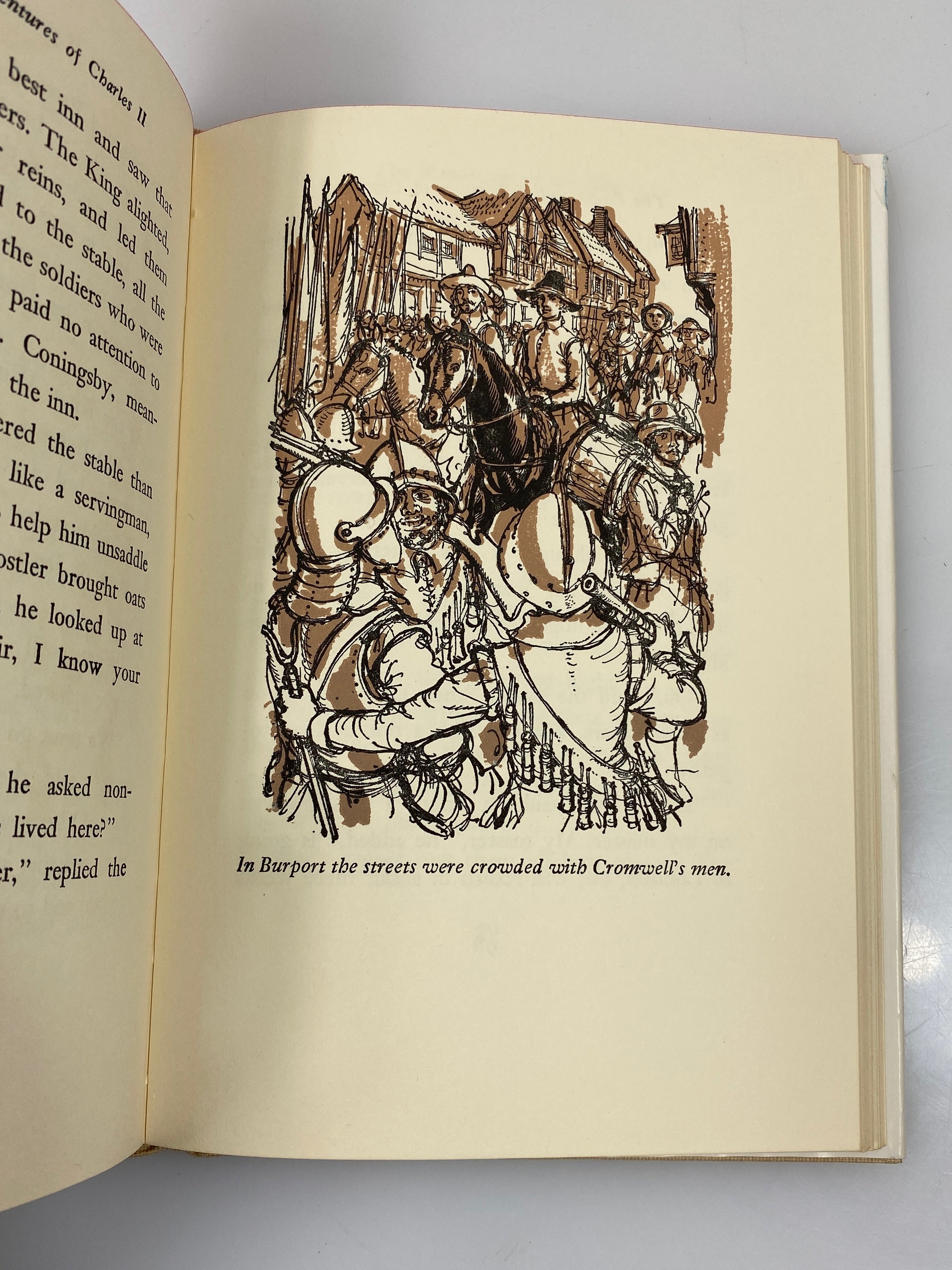 The Flight and Adventures of Charles II Charles Norman Random House 1958 HCDJ