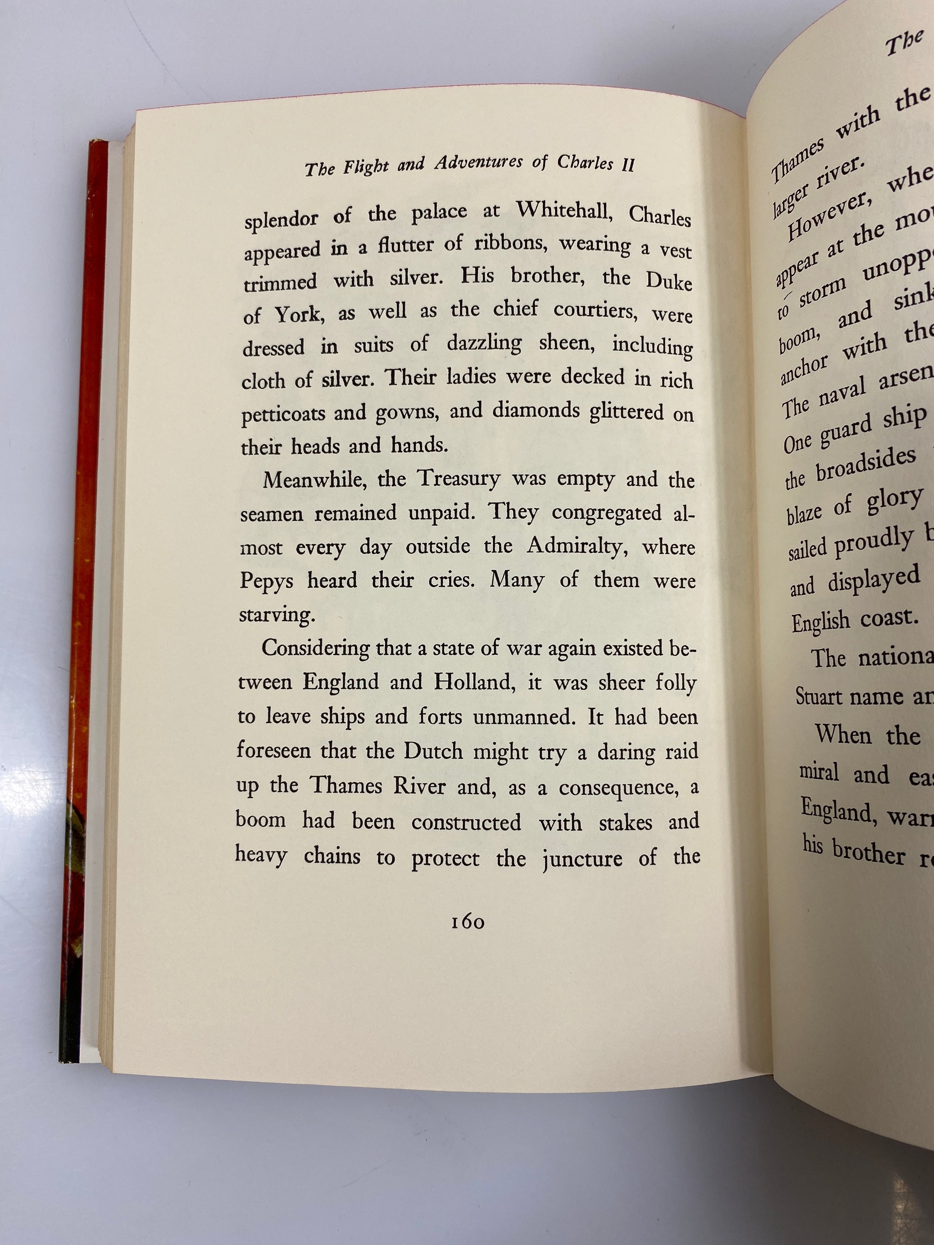 The Flight and Adventures of Charles II Charles Norman Random House 1958 HCDJ