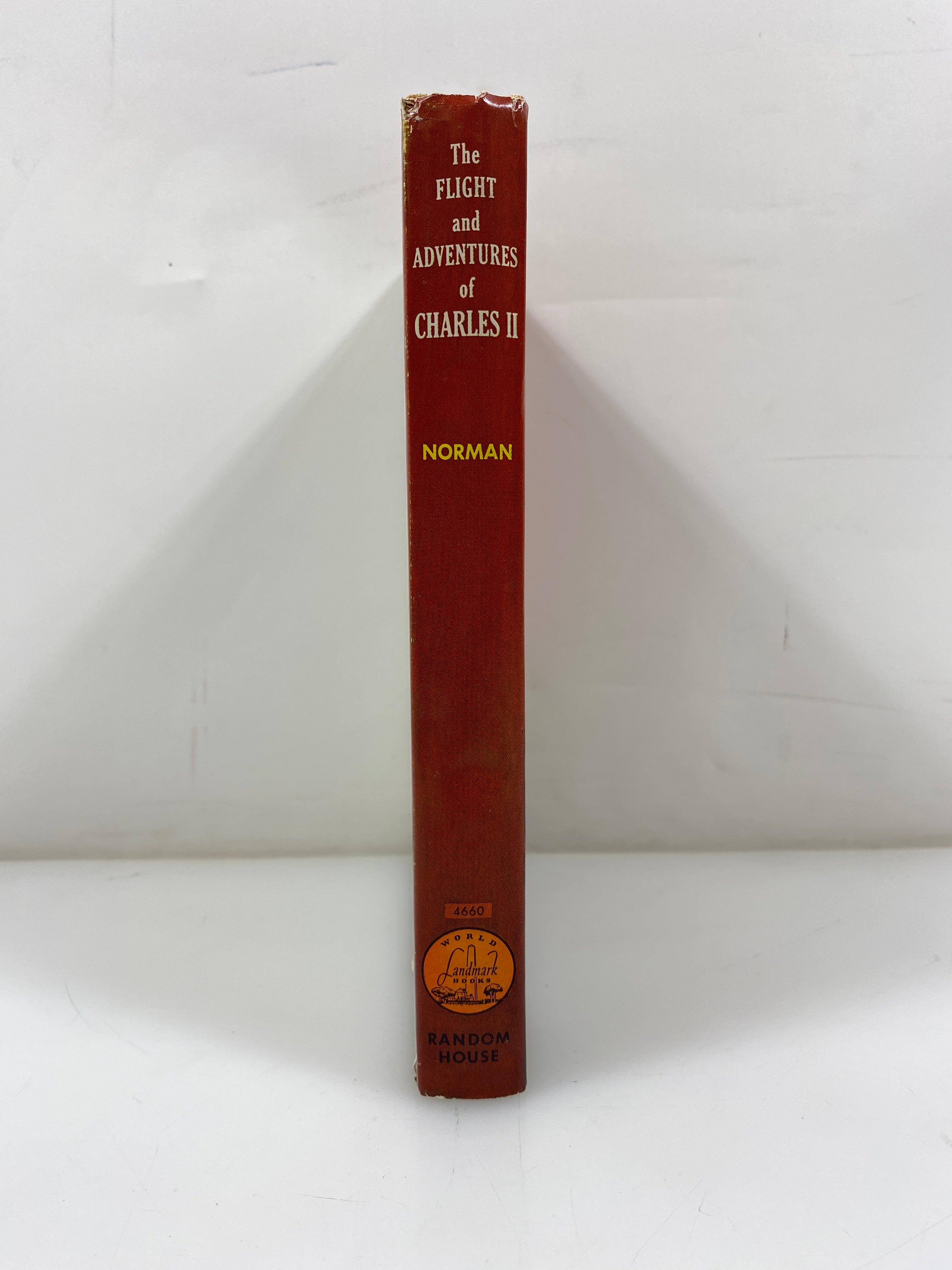 The Flight and Adventures of Charles II Charles Norman Random House 1958 HCDJ