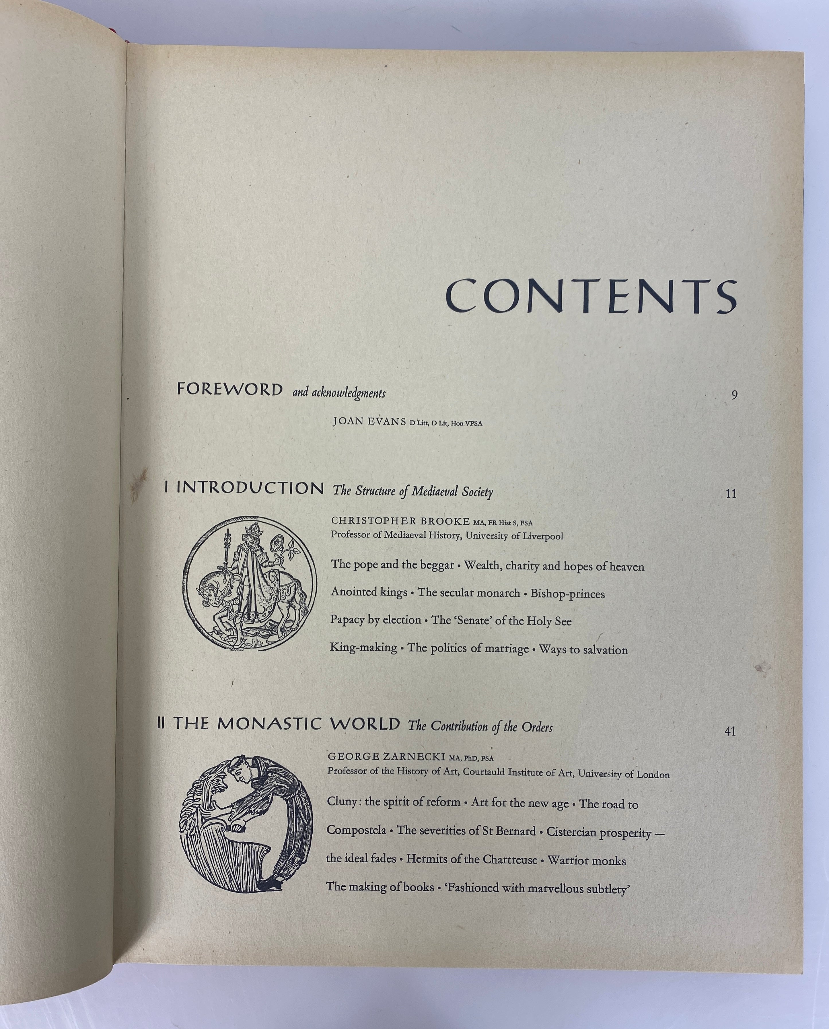 The Flowering of the Middle Ages 1966 McGraw-Hill HC DJ