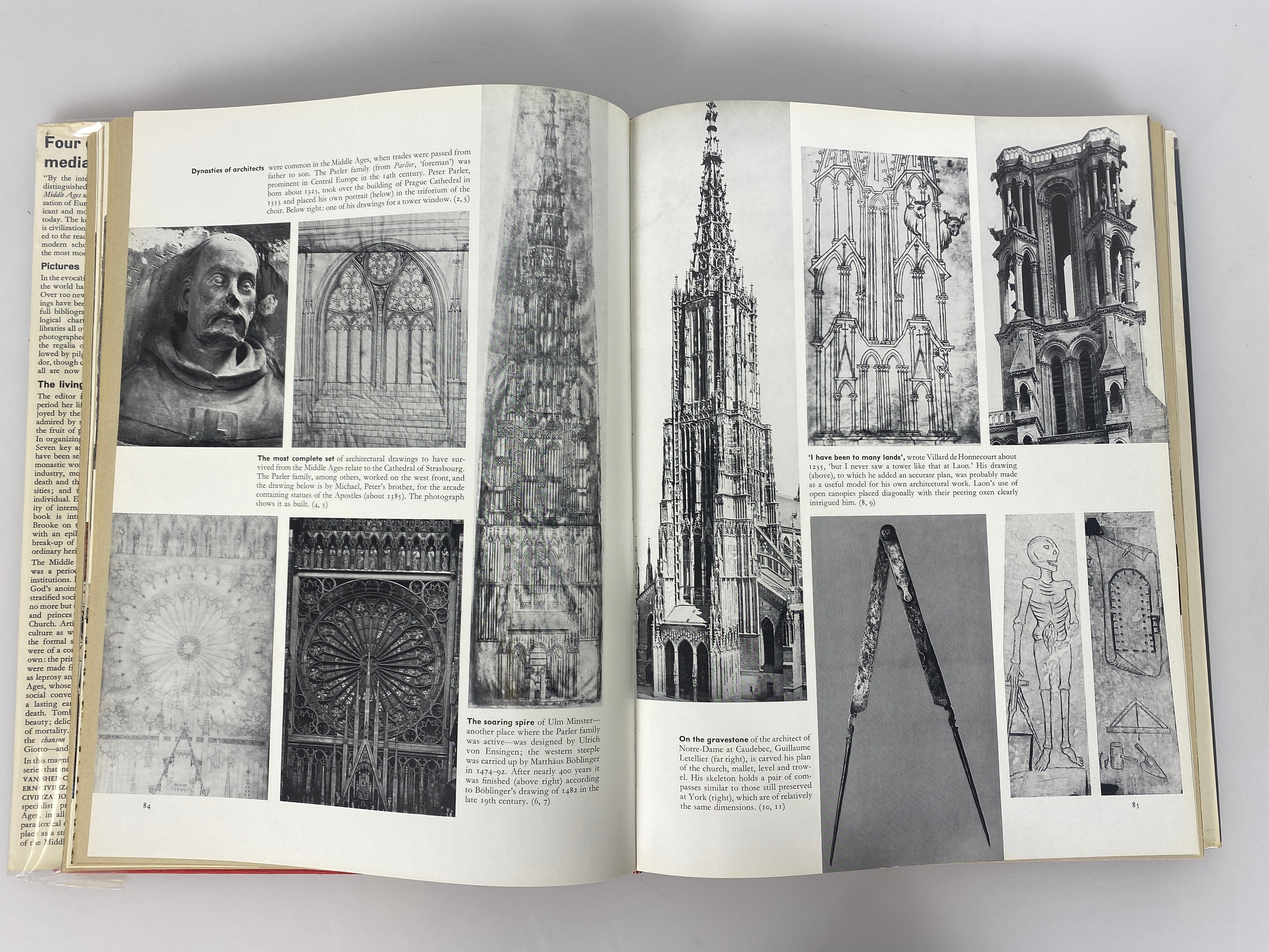 The Flowering of the Middle Ages 1966 McGraw-Hill HC DJ