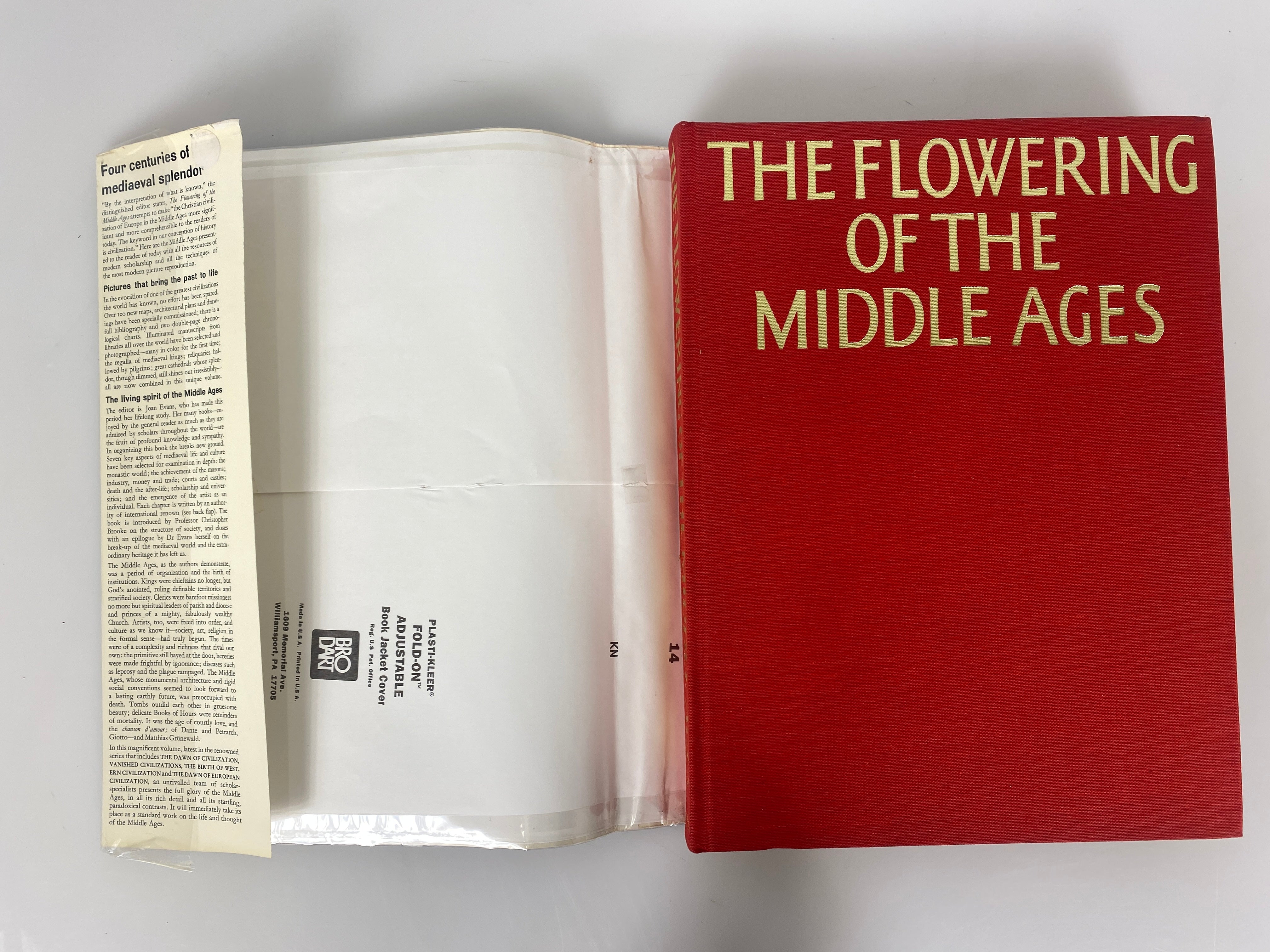 The Flowering of the Middle Ages 1966 McGraw-Hill HC DJ