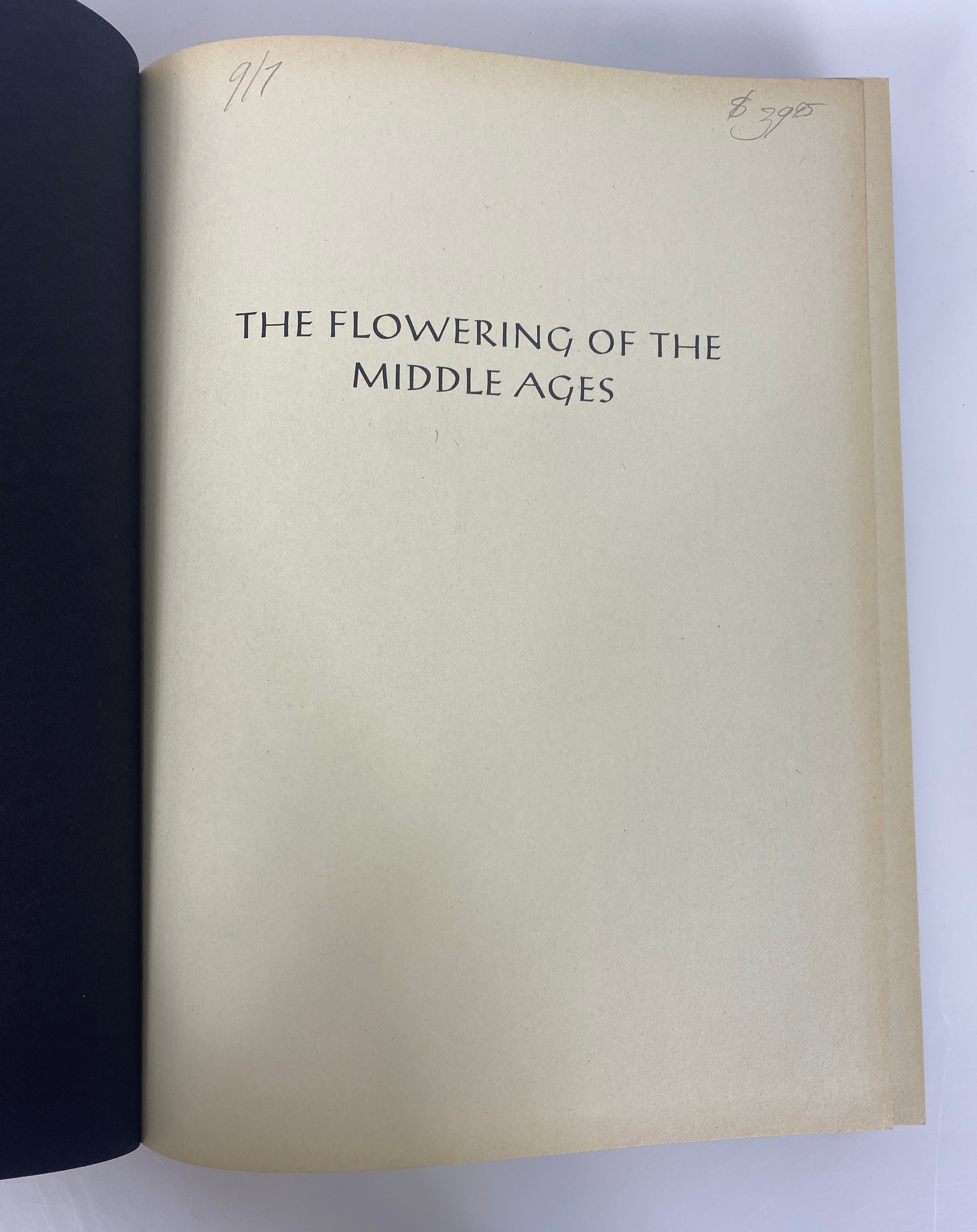 The Flowering of the Middle Ages 1966 McGraw-Hill HC DJ