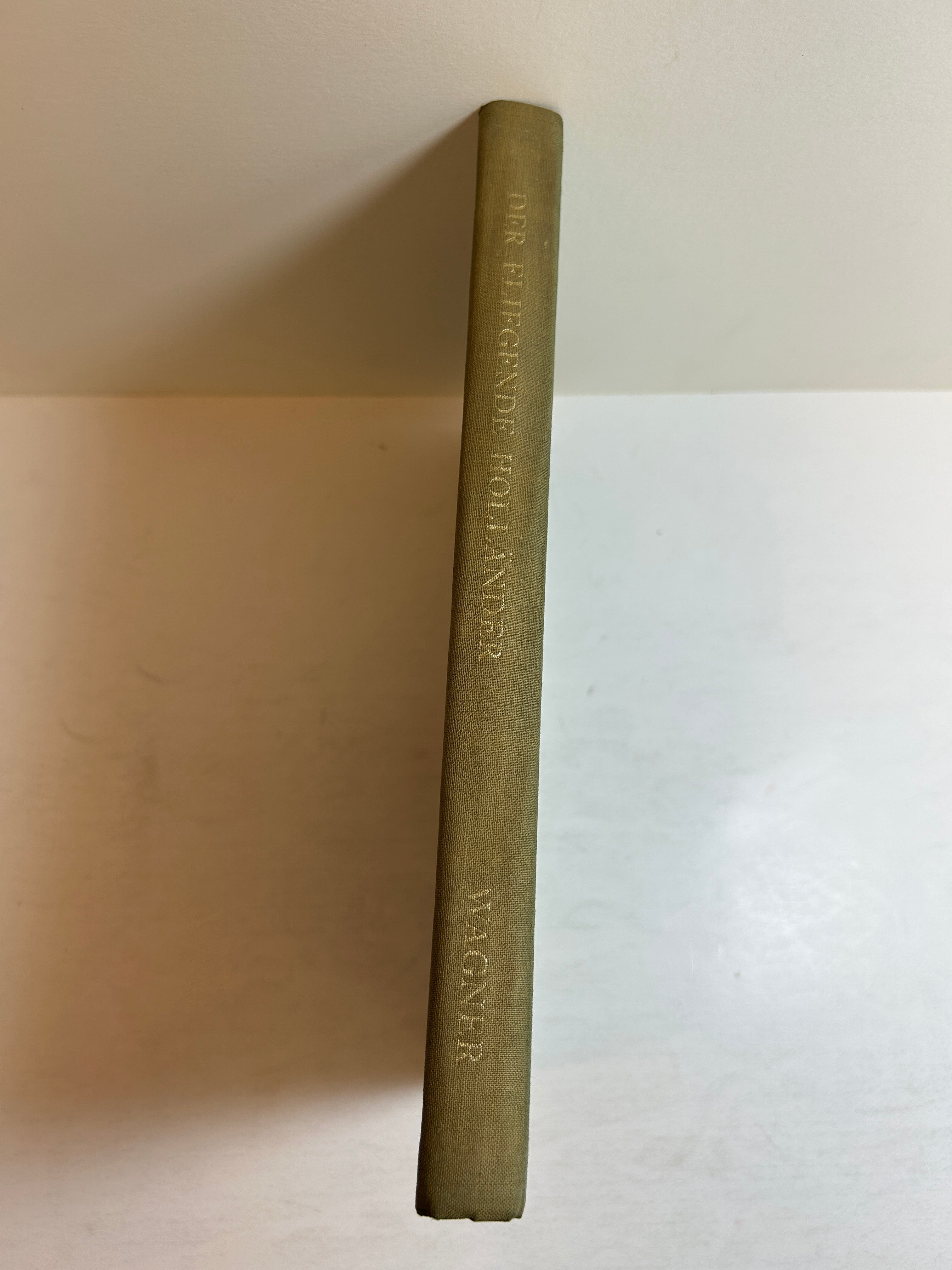 The Flying Dutchman/Der Fliegende Hollander Bilingual Opera Score Schirmer HC