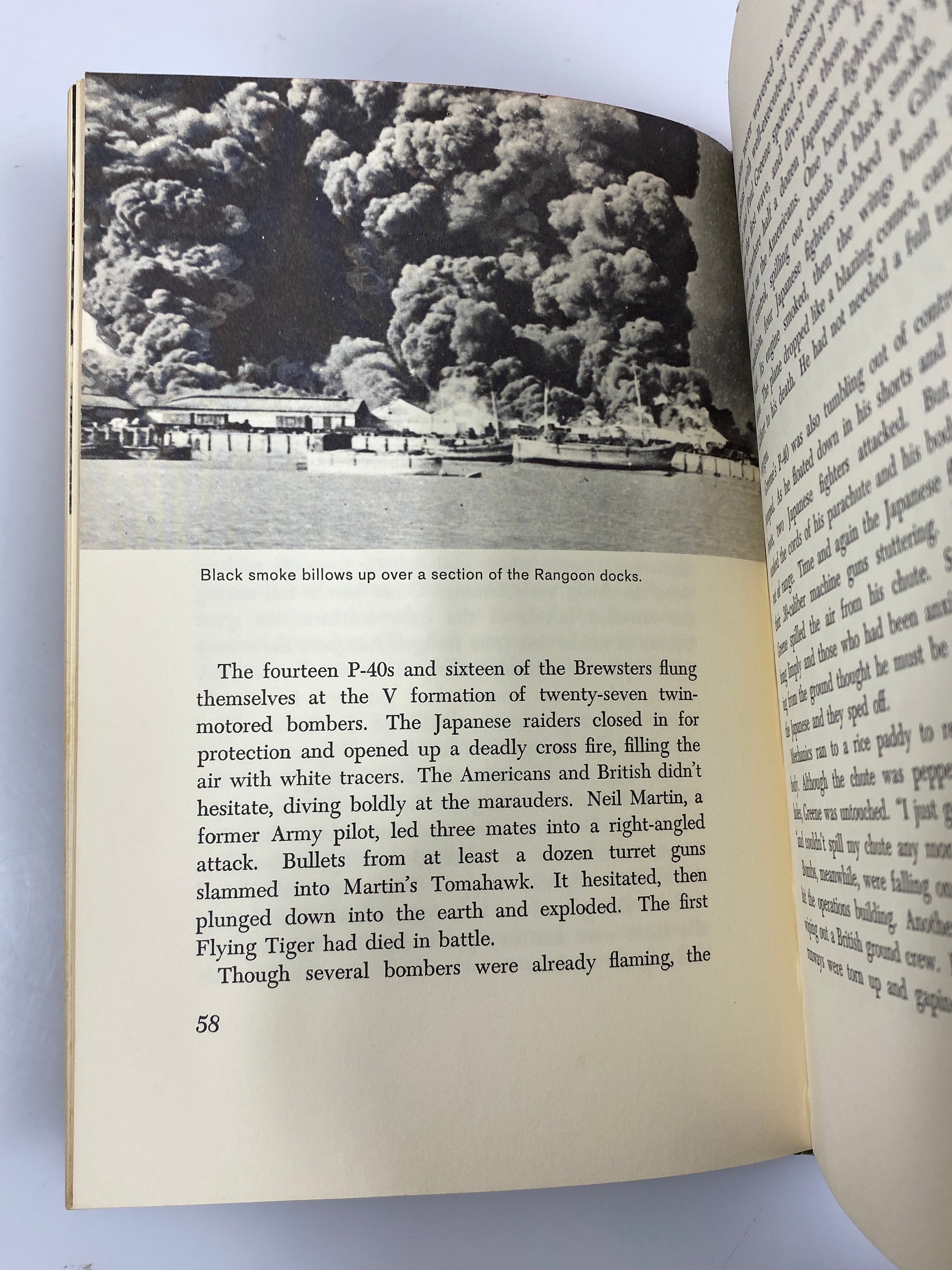 The Flying Tigers John Toland Random House 1963 HC