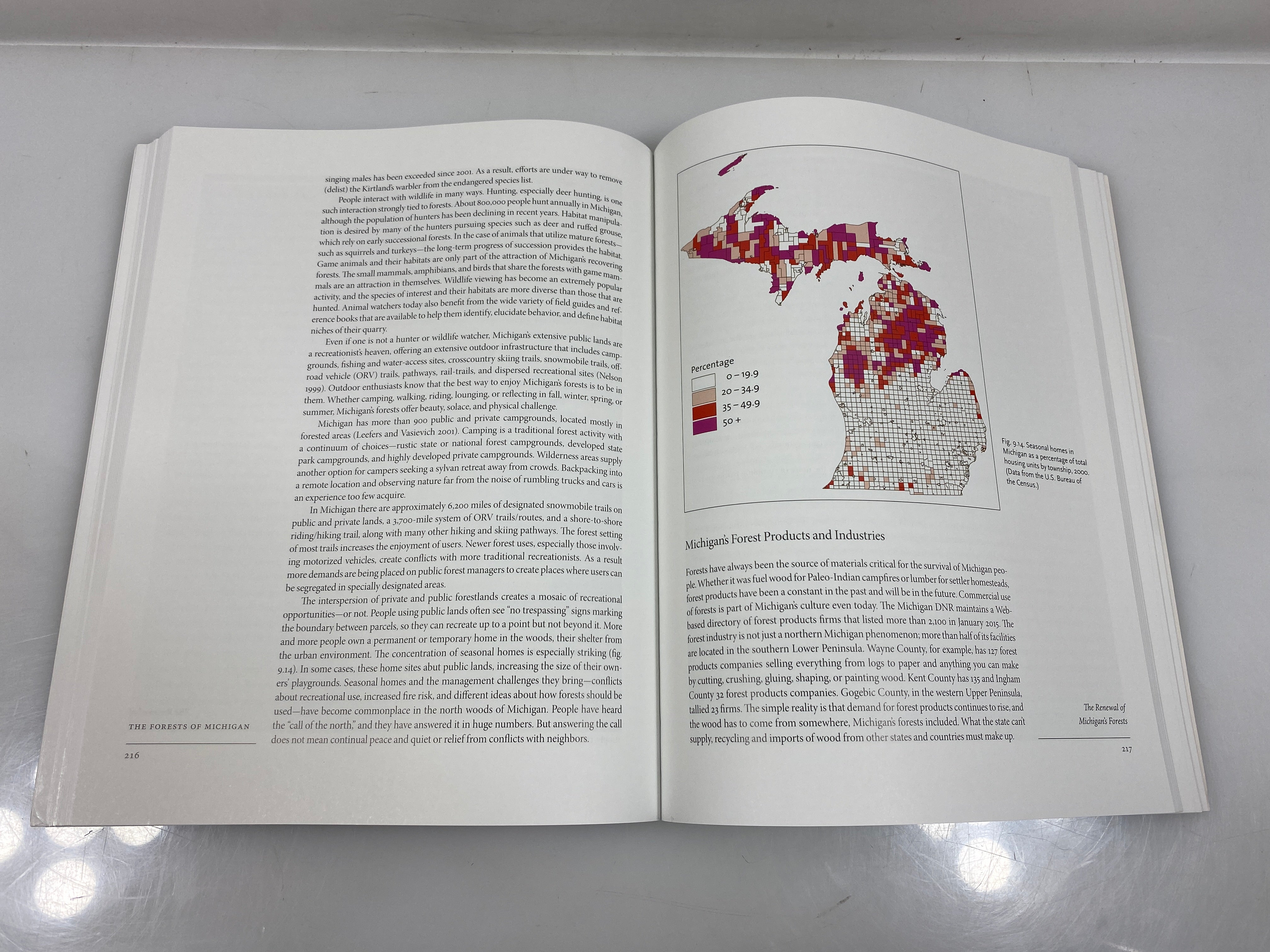 The Forests of Michigan by Dickmann and Leefers 2019 SC