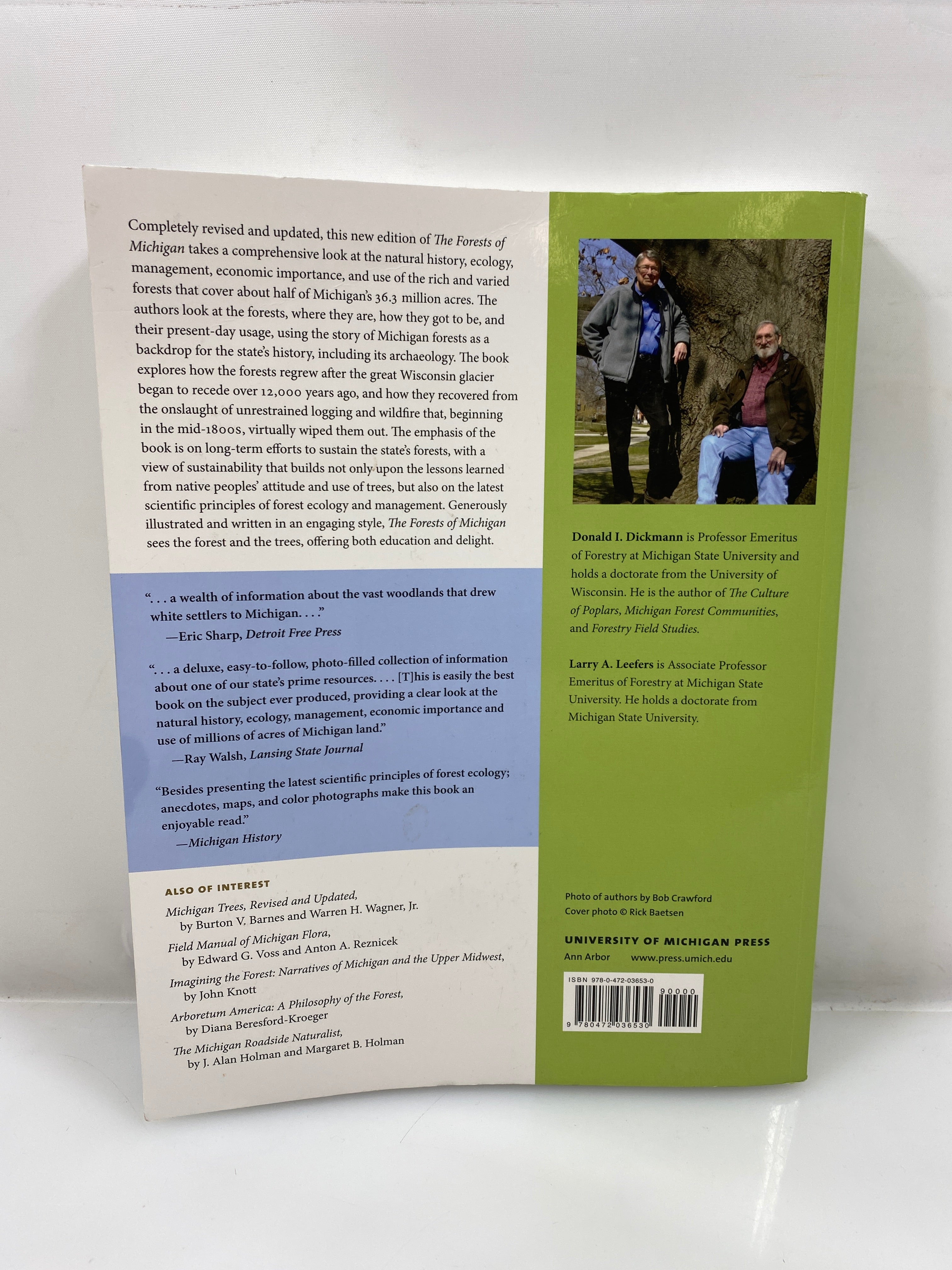 The Forests of Michigan by Dickmann and Leefers 2019 SC