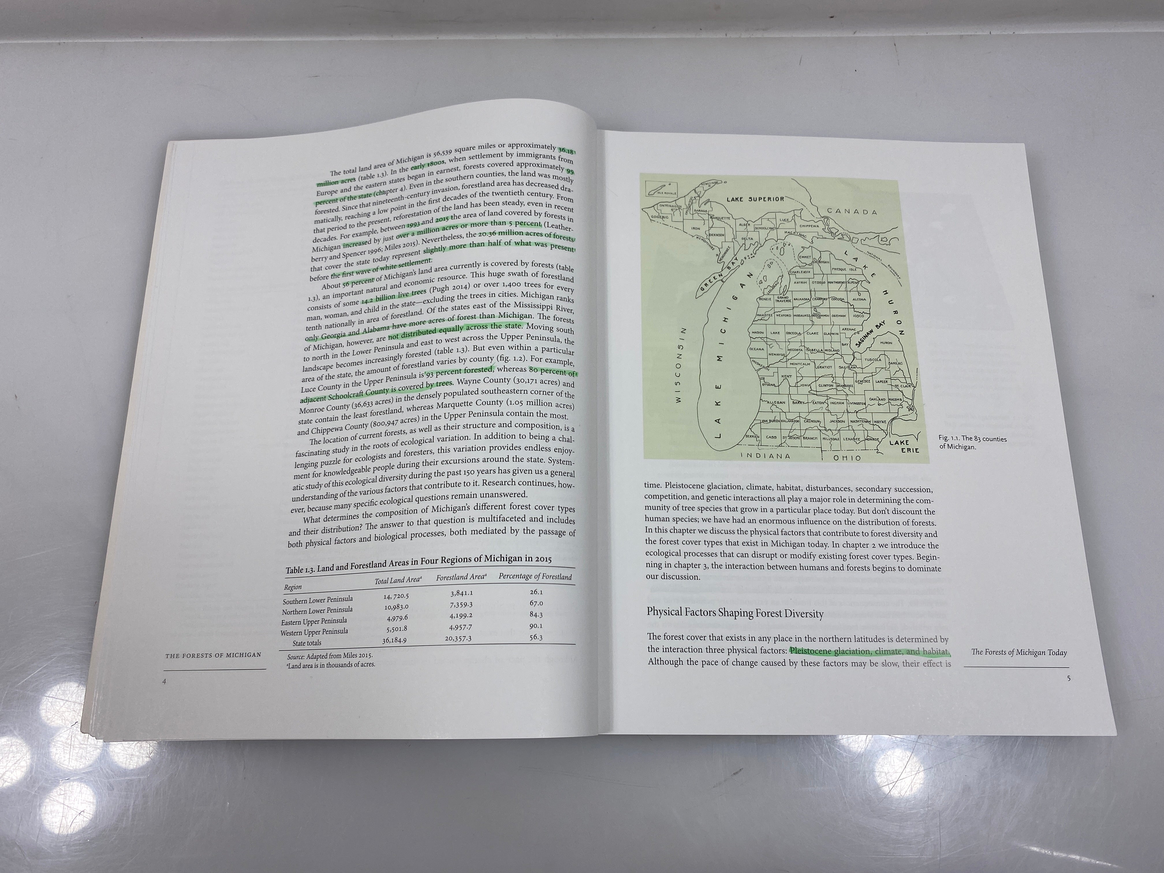 The Forests of Michigan by Dickmann and Leefers 2019 SC