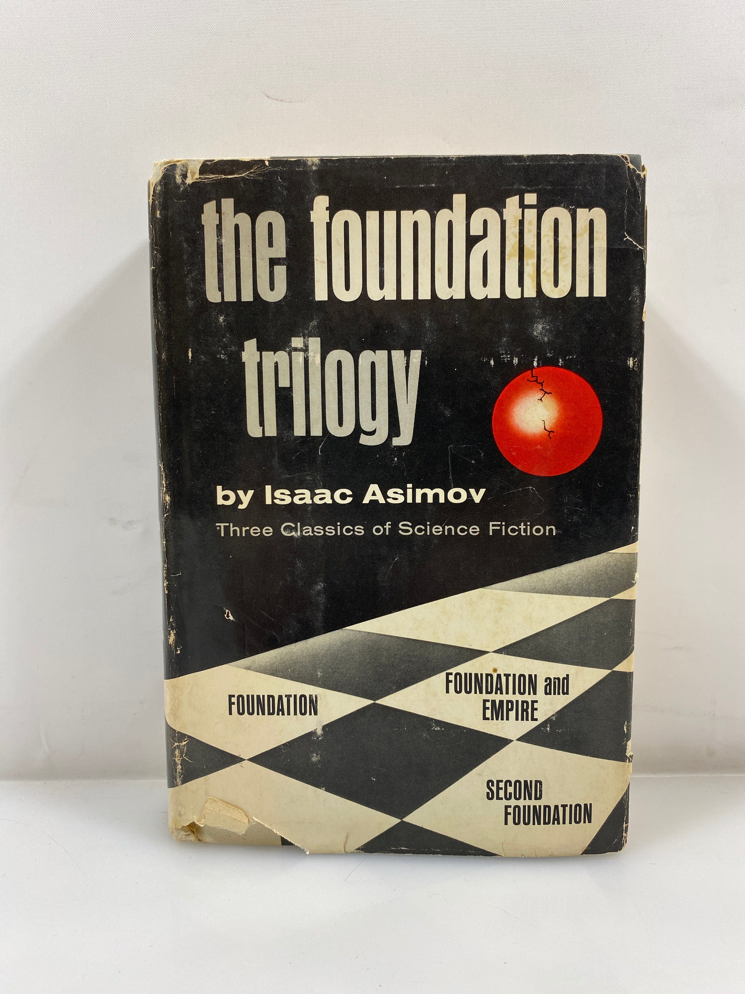 The Foundation Trilogy by Isaac Asimov 1951 HCDJ