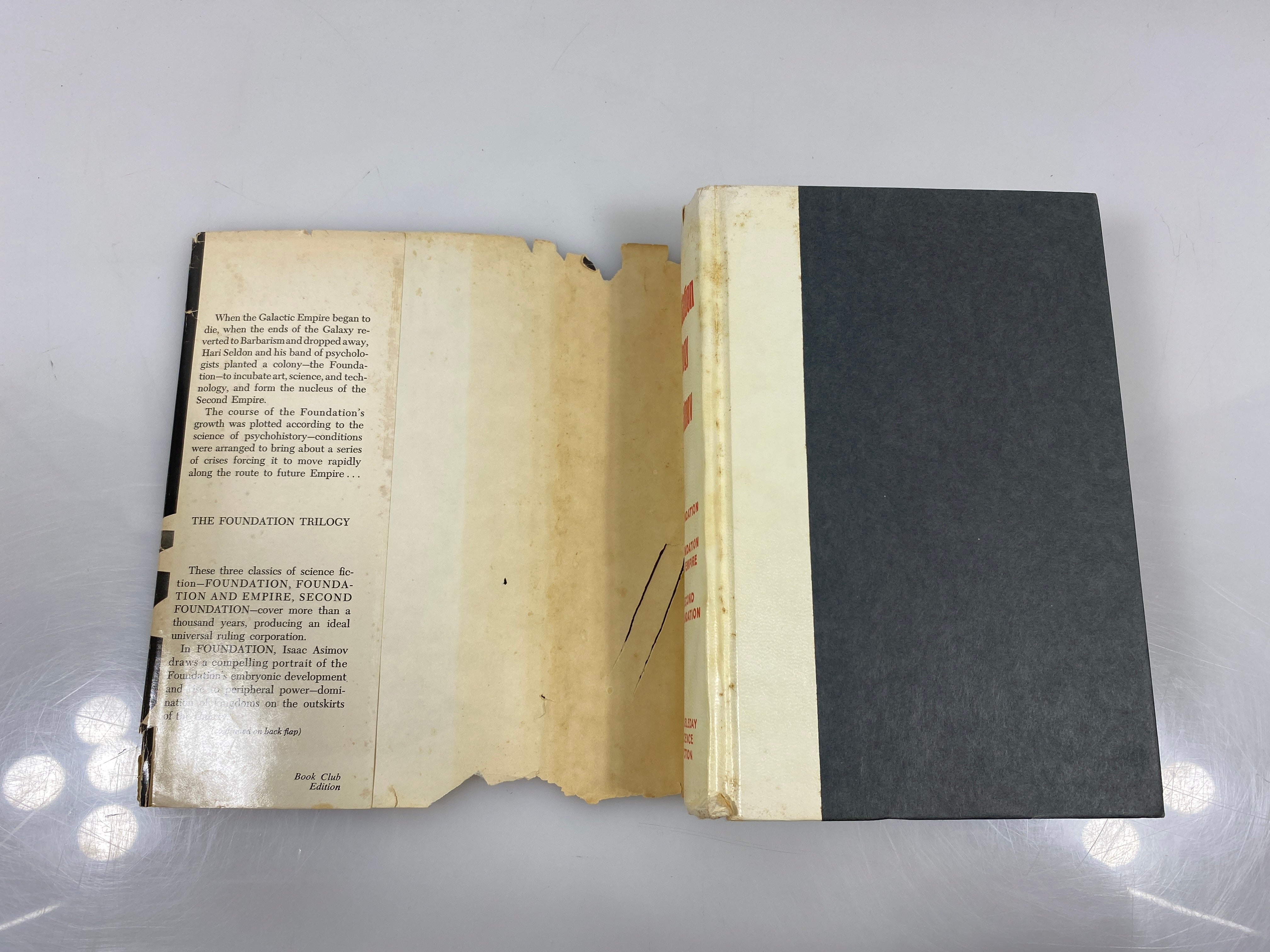 The Foundation Trilogy by Isaac Asimov 1951 HCDJ