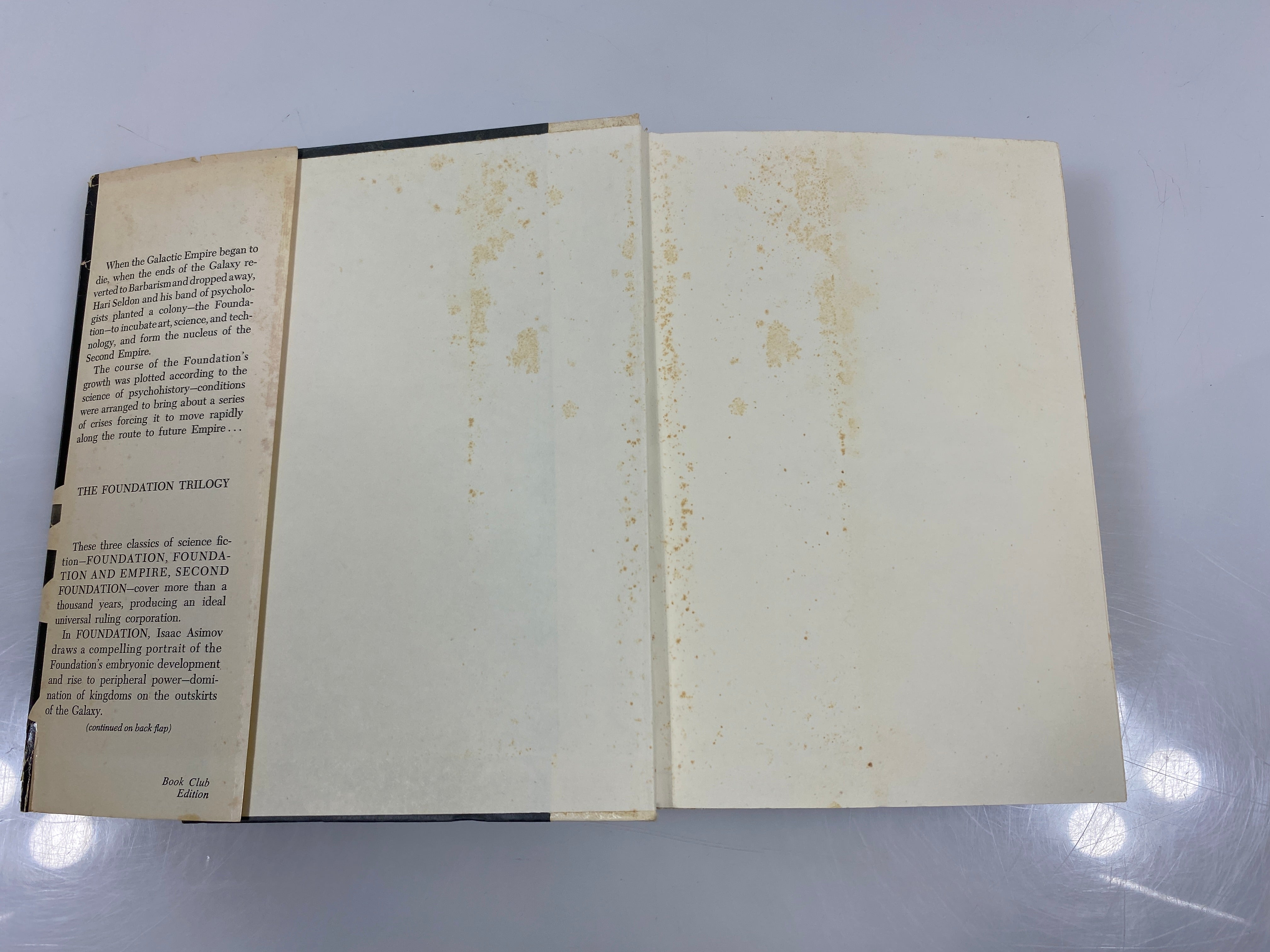 The Foundation Trilogy by Isaac Asimov 1951 HCDJ