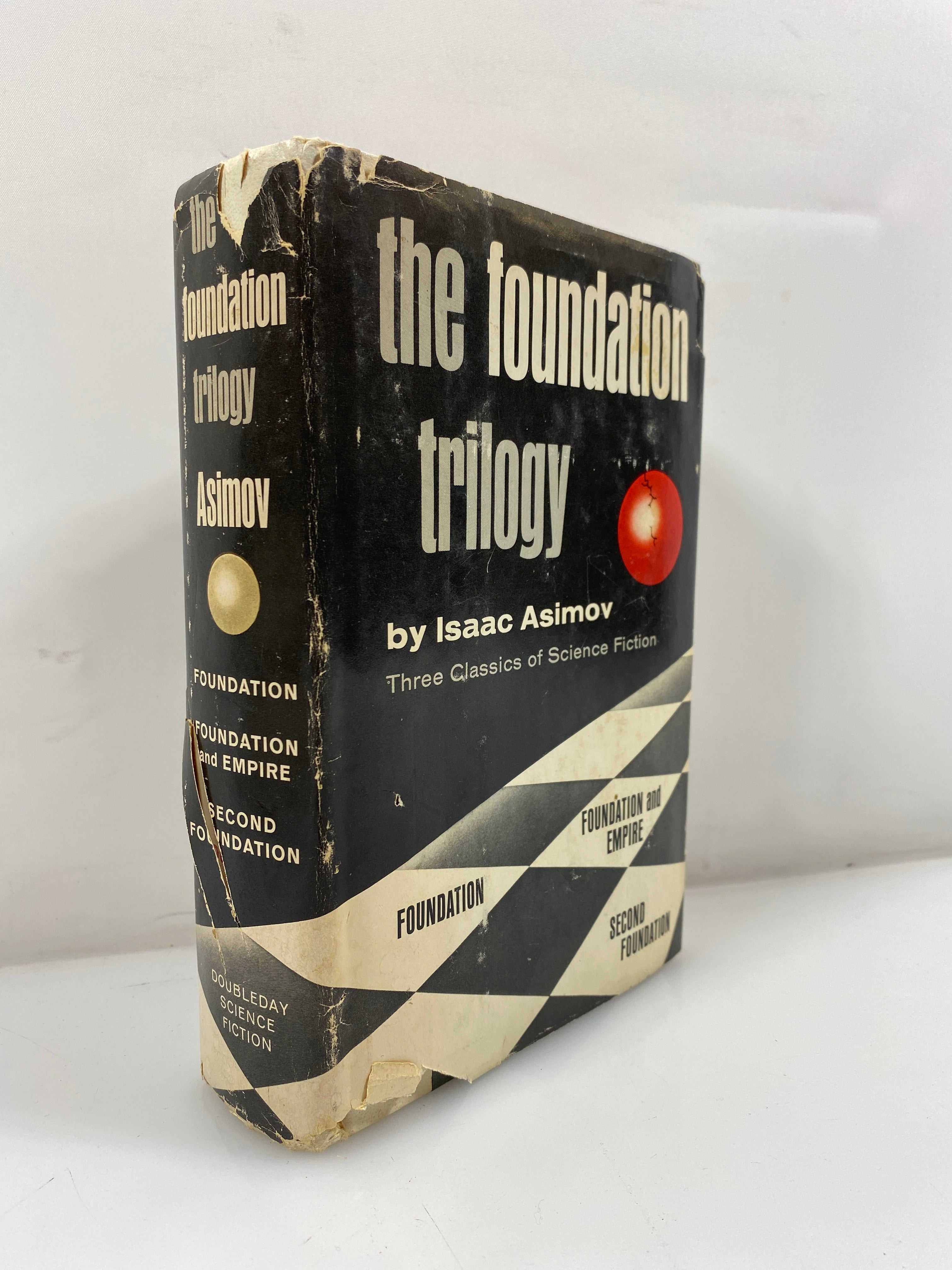 The Foundation Trilogy by Isaac Asimov 1951 HCDJ