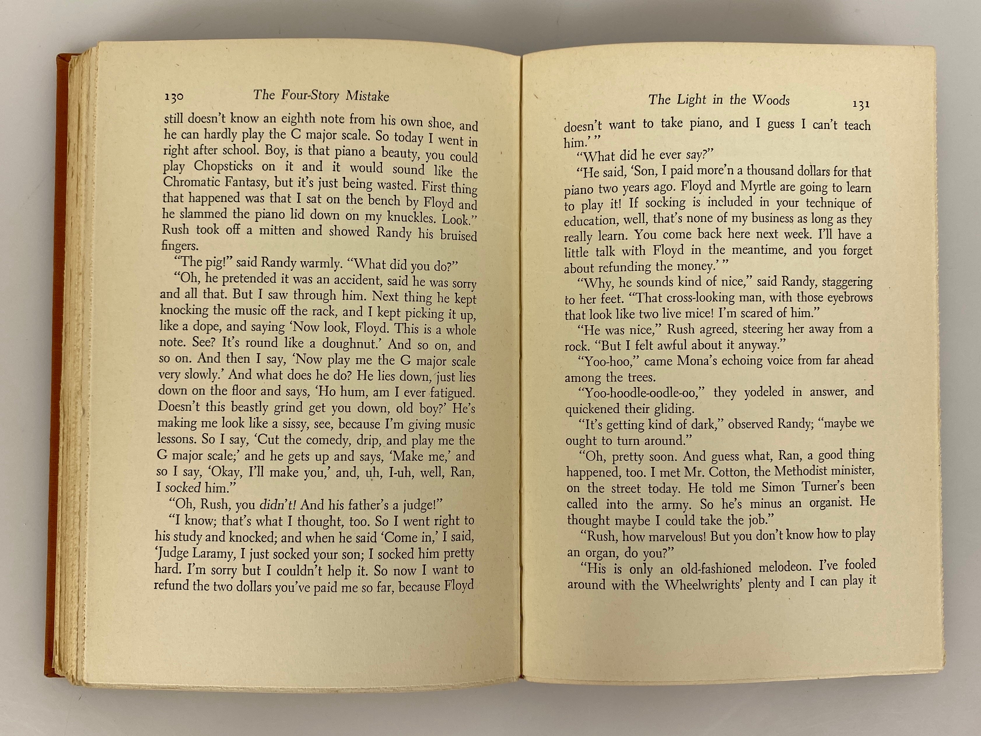 The Four-Story Mistake by Elizabeth Enright 1942 First Edition Vintage HC
