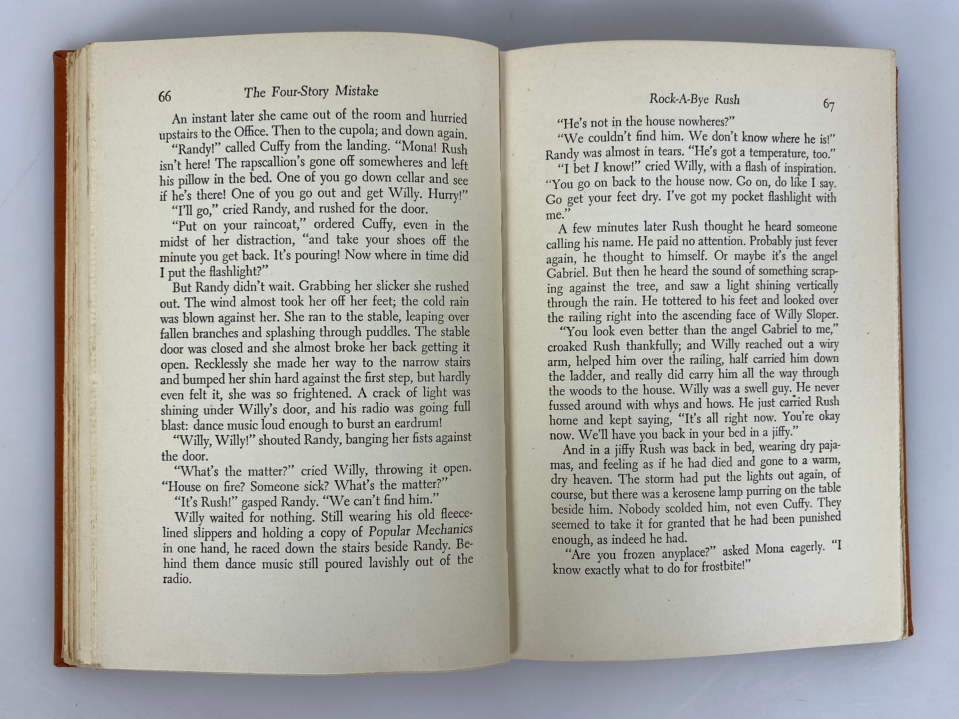 The Four-Story Mistake by Elizabeth Enright 1942 First Edition Vintage HC