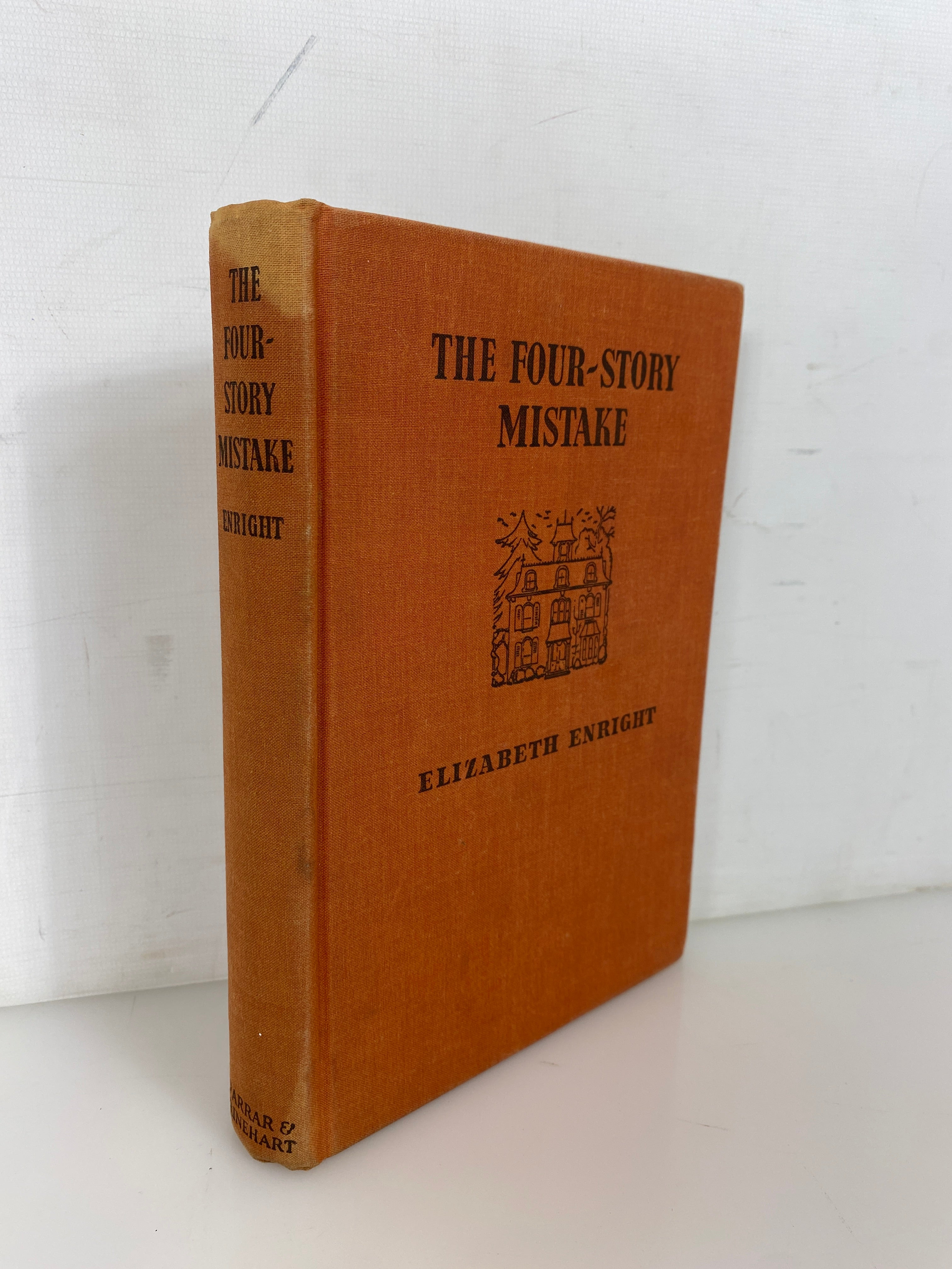 The Four-Story Mistake by Elizabeth Enright 1942 First Edition Vintage HC