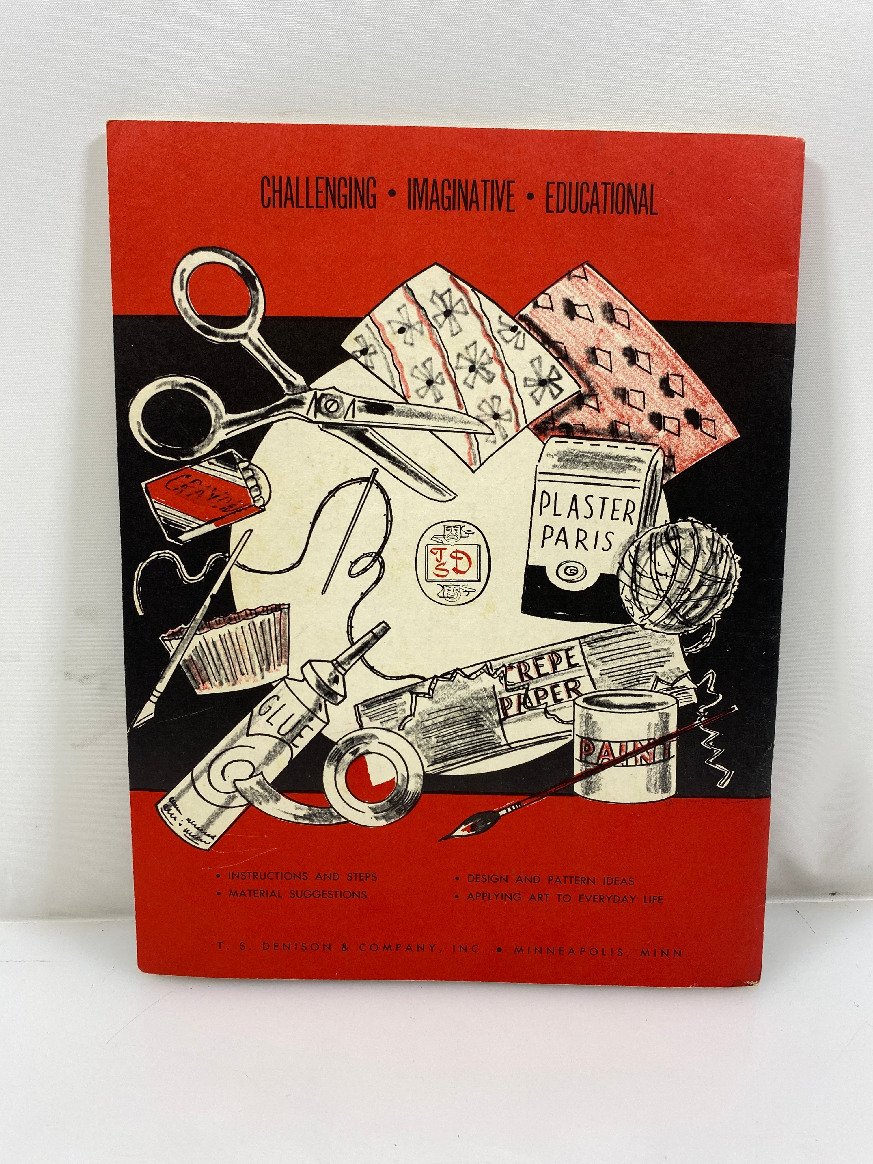 The Fourth Grade Art Projects Guide by Lee/Lee 1966 SC