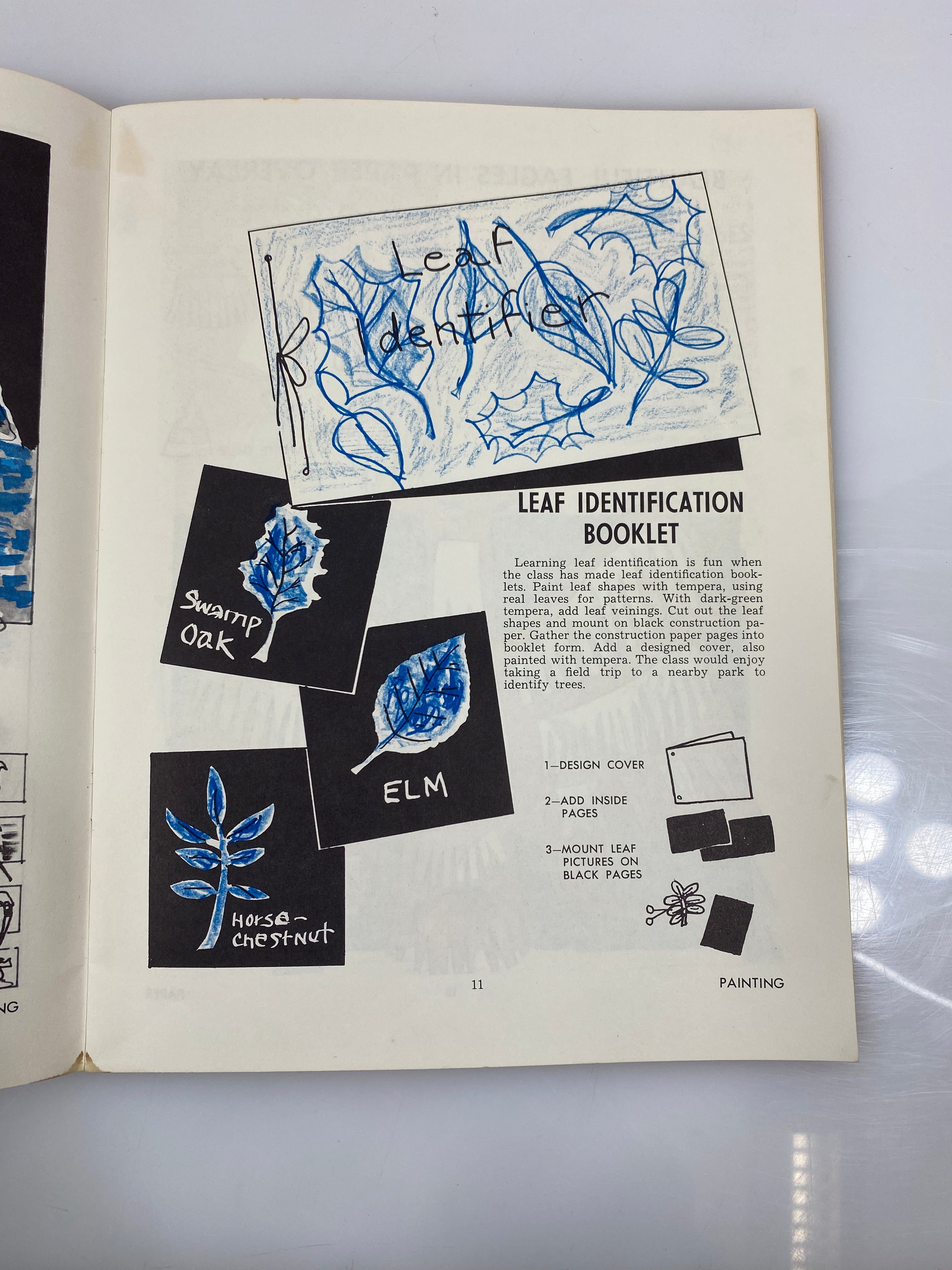 The Fourth Grade Art Projects Guide by Lee/Lee 1966 SC