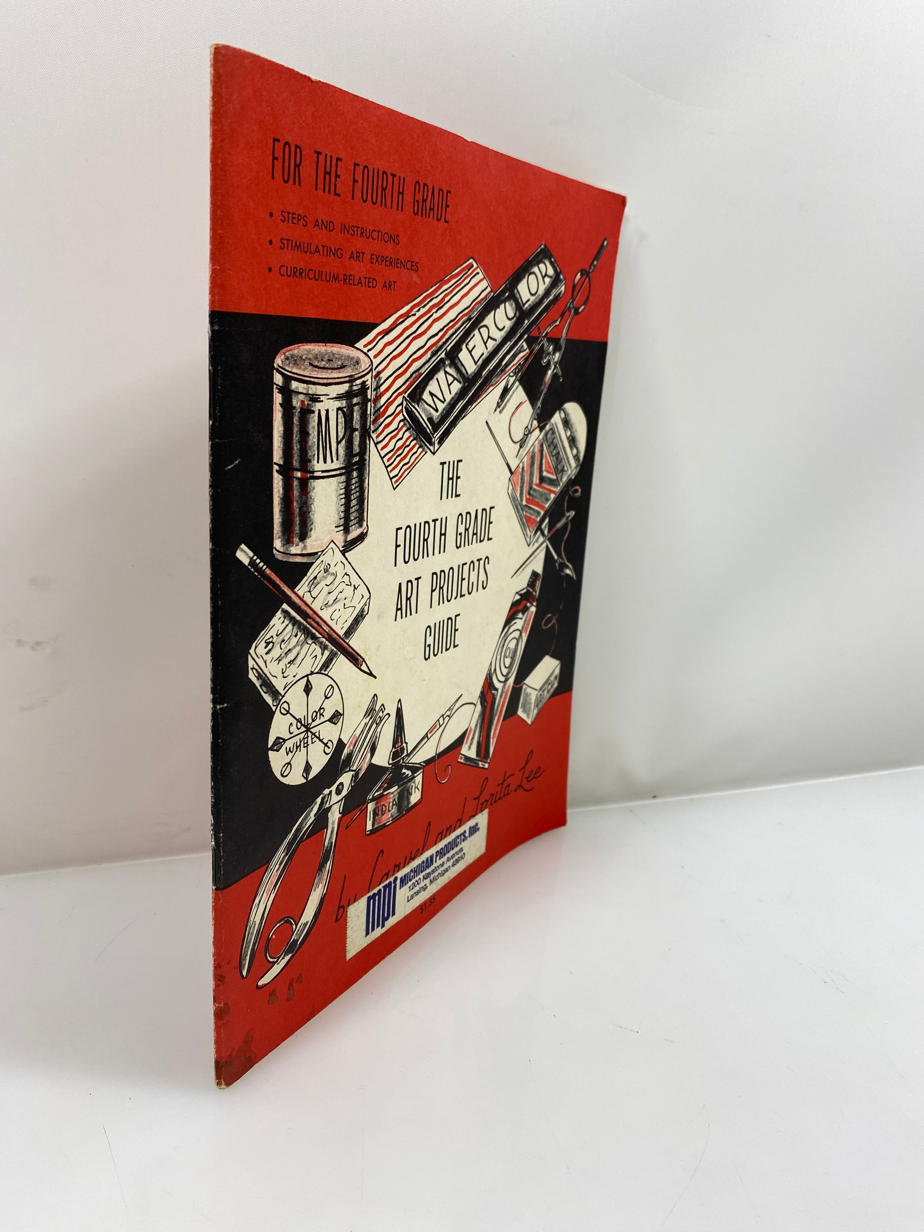 The Fourth Grade Art Projects Guide by Lee/Lee 1966 SC