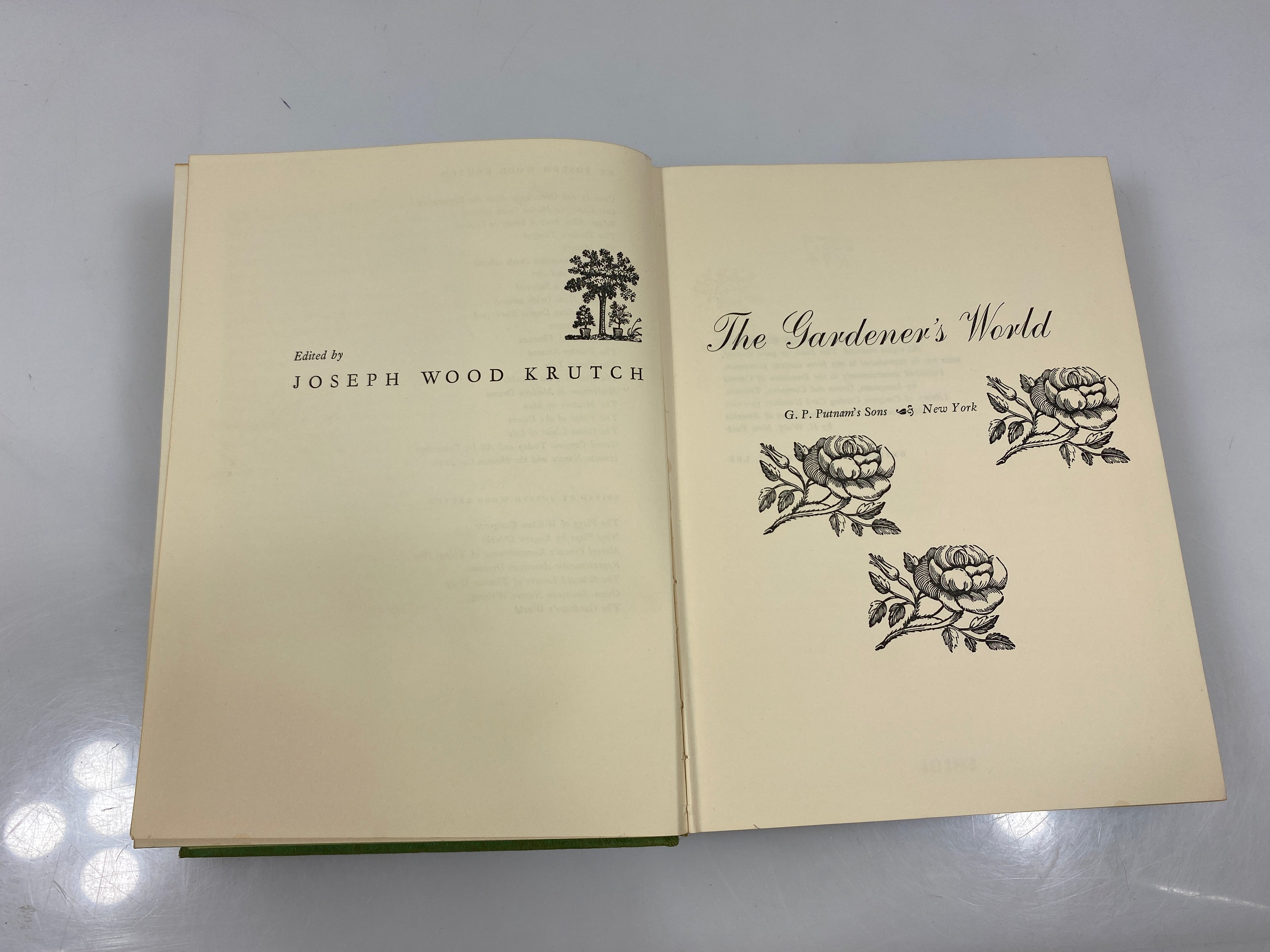 The Gardener's World by Krutch Ex-library 1959 HC