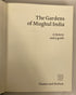The Gardens of Mughul India by Crowe/Haywood 1972 Vintage HC DJ