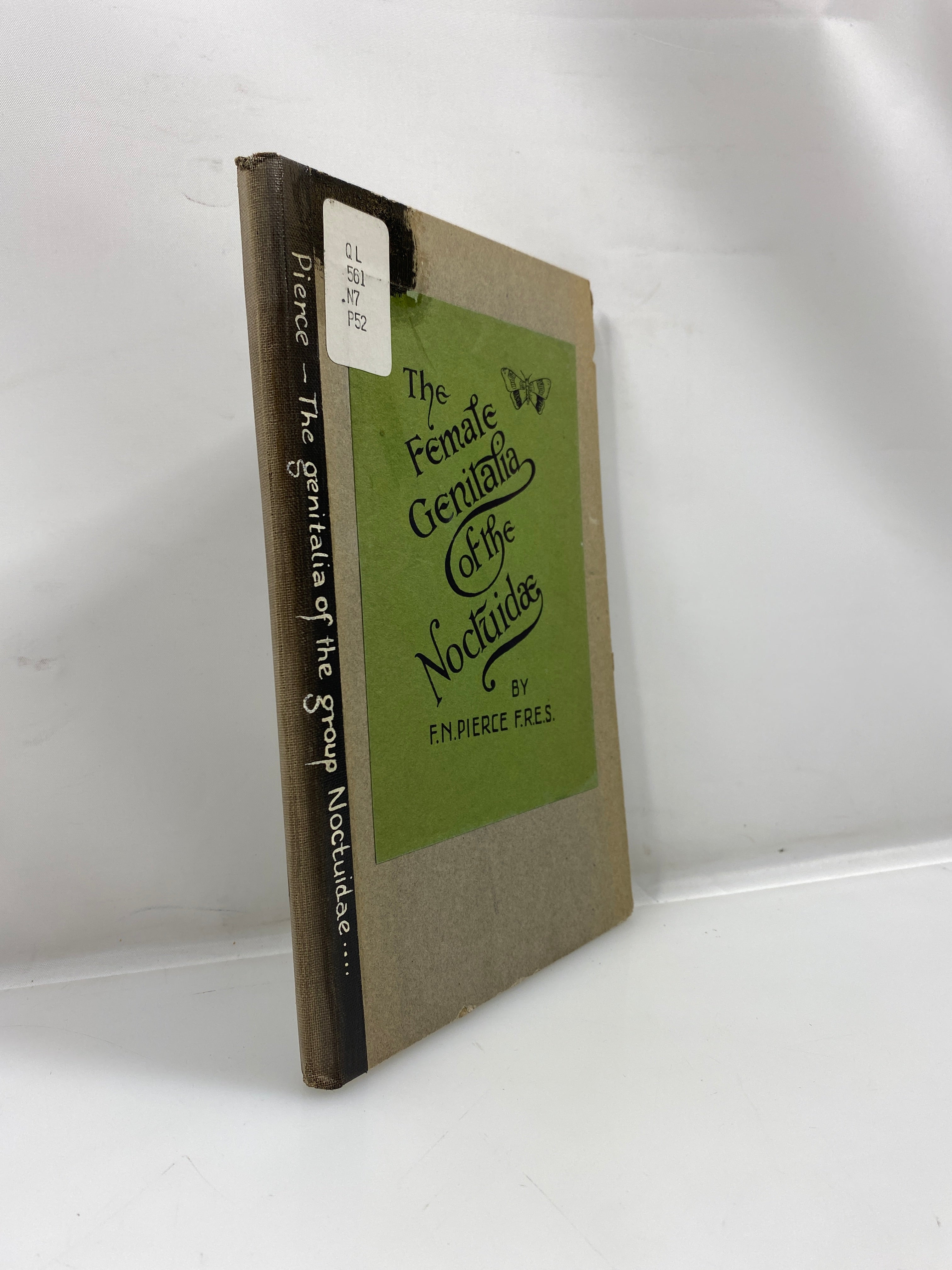 The Genitalia of the Group Noctuidae by Pierce Ex-library 1942 HC