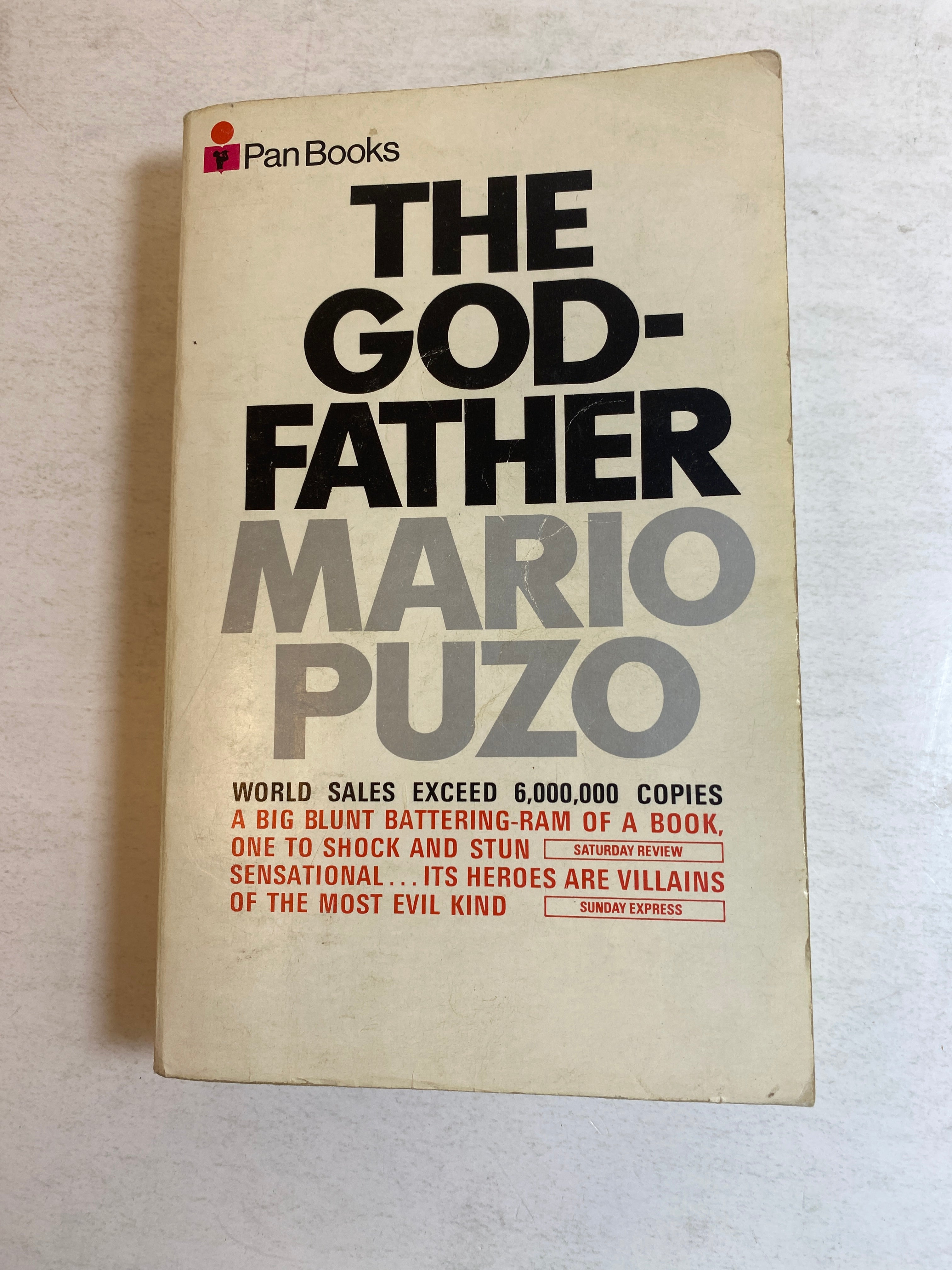 The Godfather Mario Puzo vintage paperback 1971