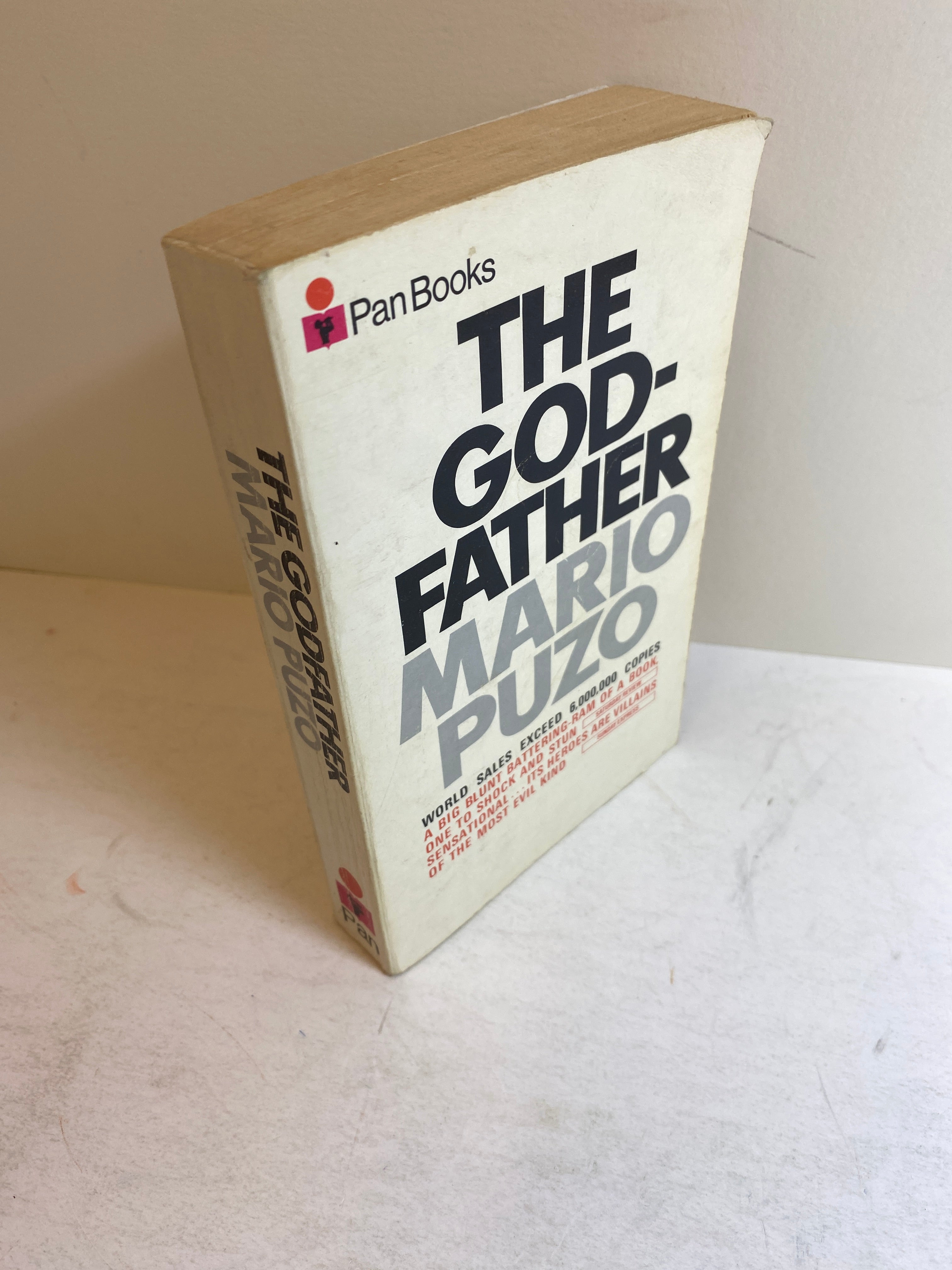 The Godfather Mario Puzo vintage paperback 1971