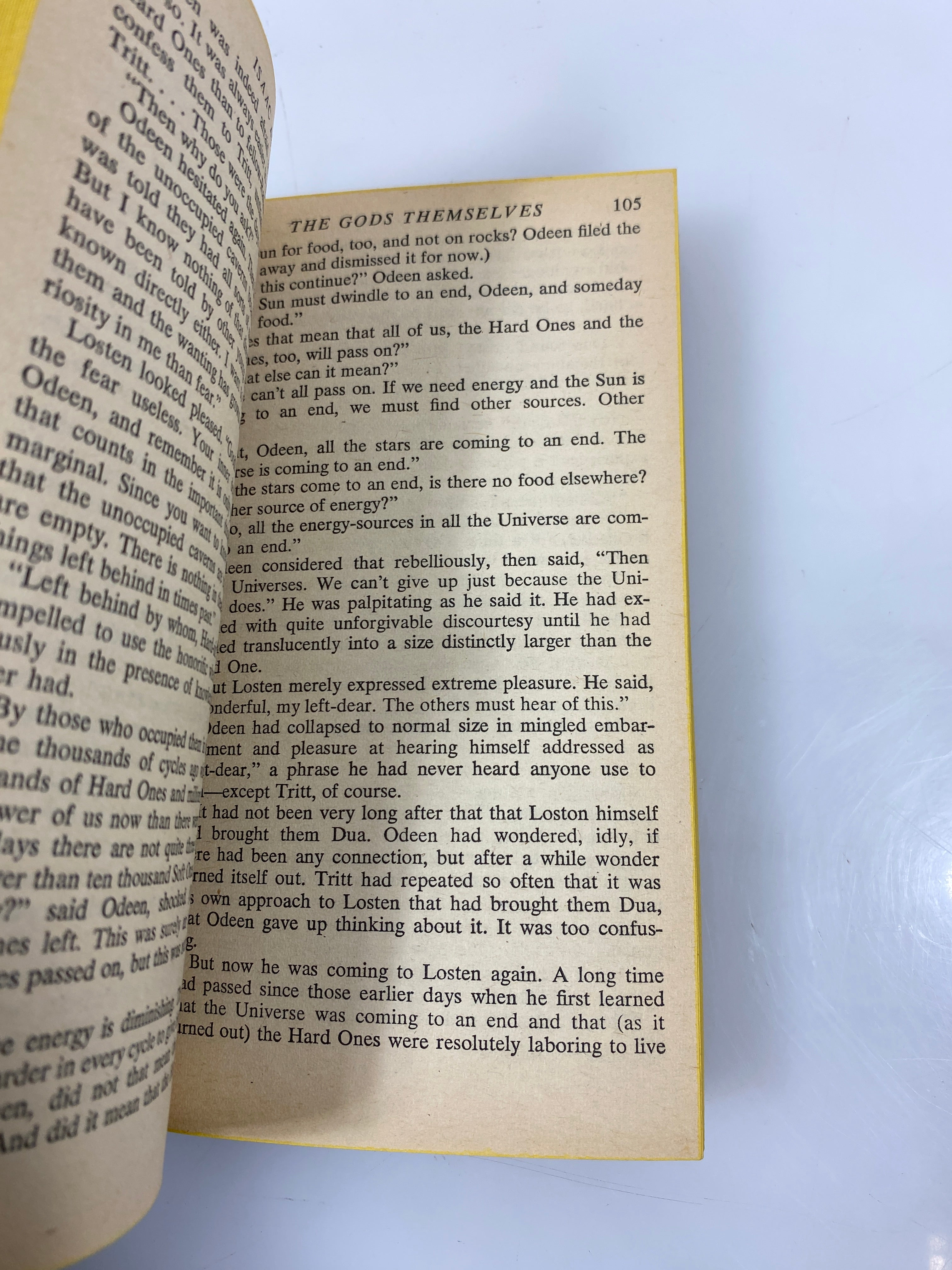The Gods Themselves by Isaac Asimov 1972 Fawcett Crest SC