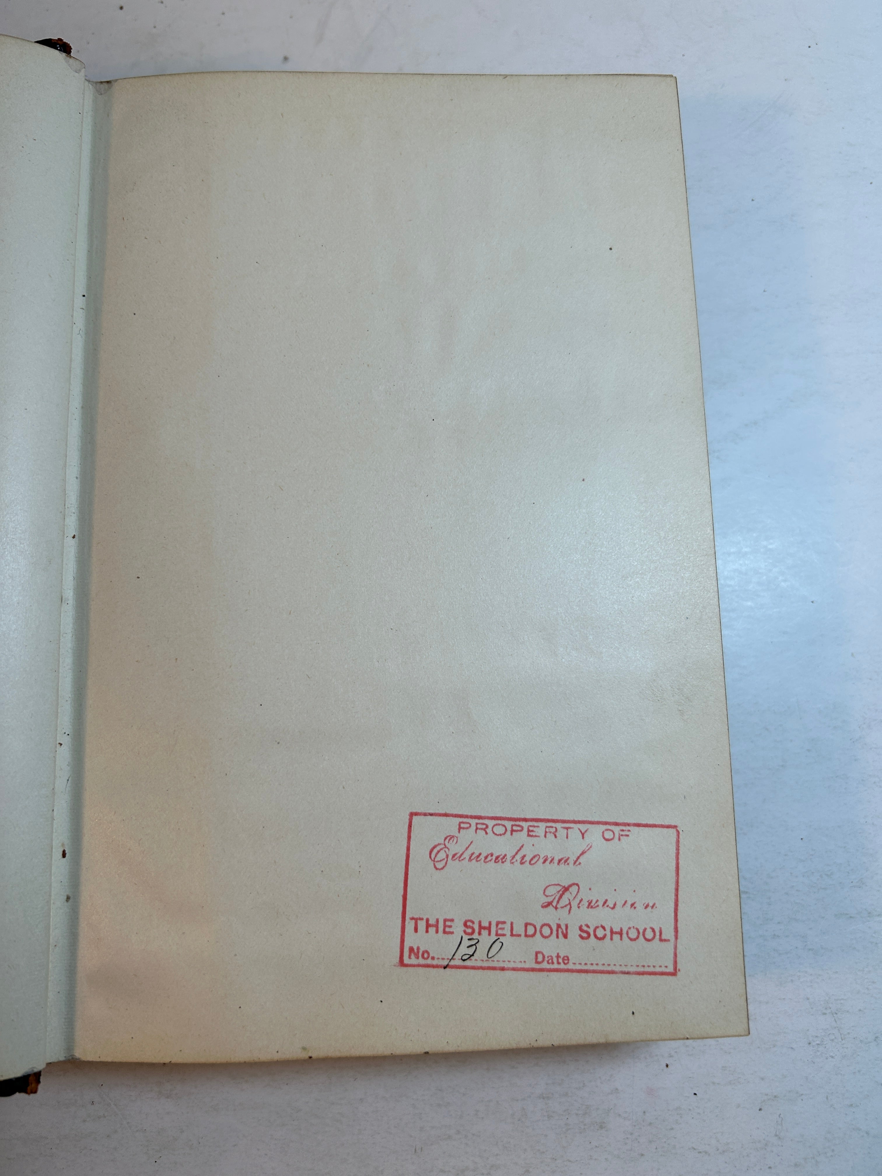 The Great Controversy Between Christ and Satan Pacific Press 1907 Leatherbound HC