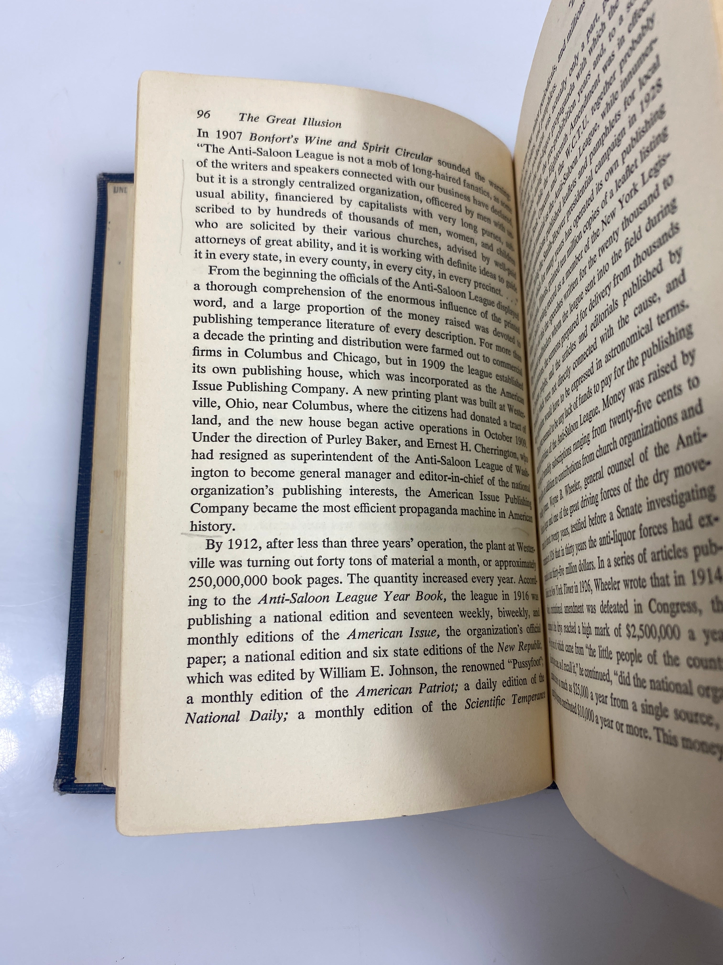 The Great Illusion by Herbert Asbury Ex-library 1950 HC