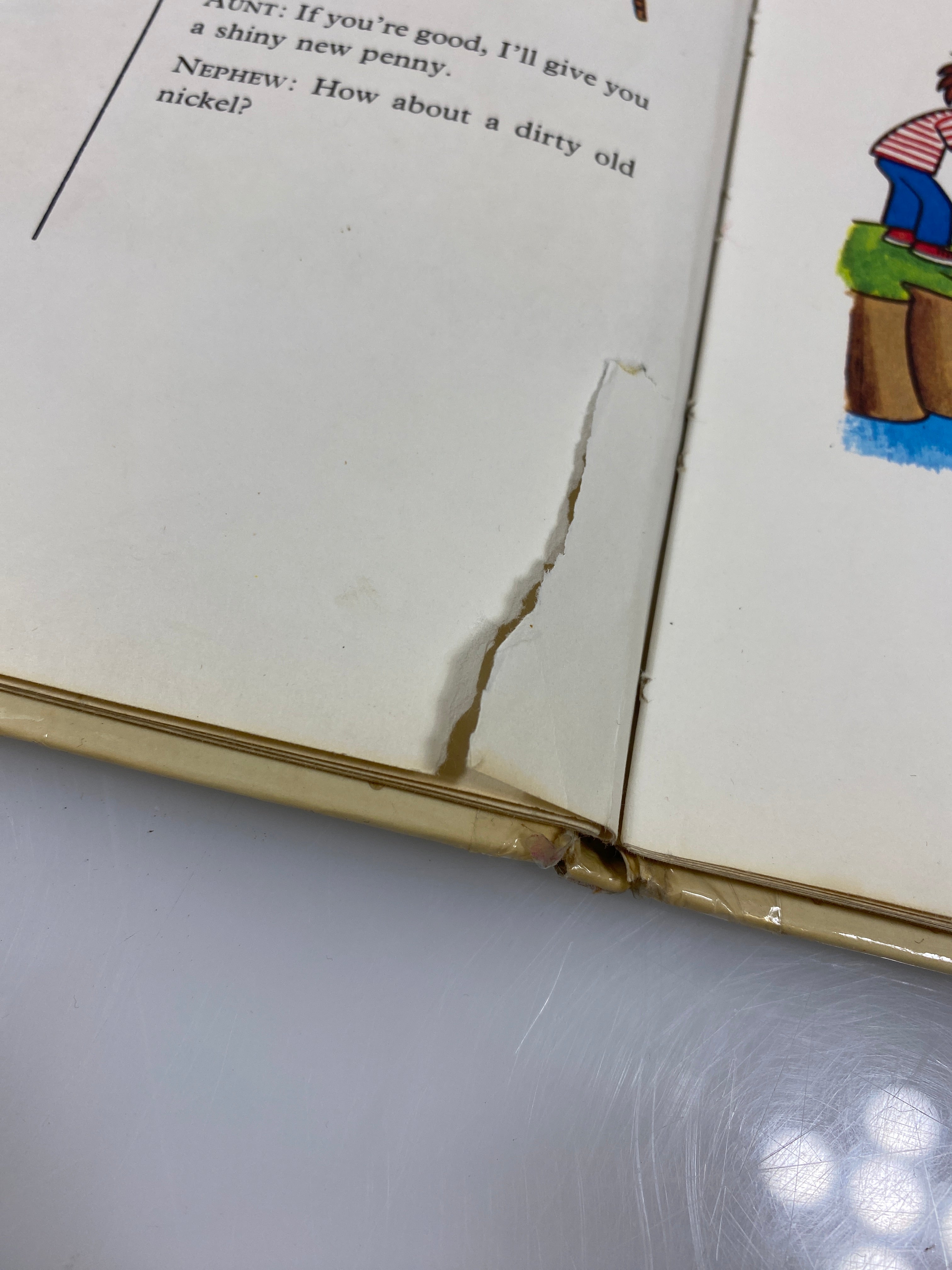 The Grin and Giggle Book by Pierce 1972 HC