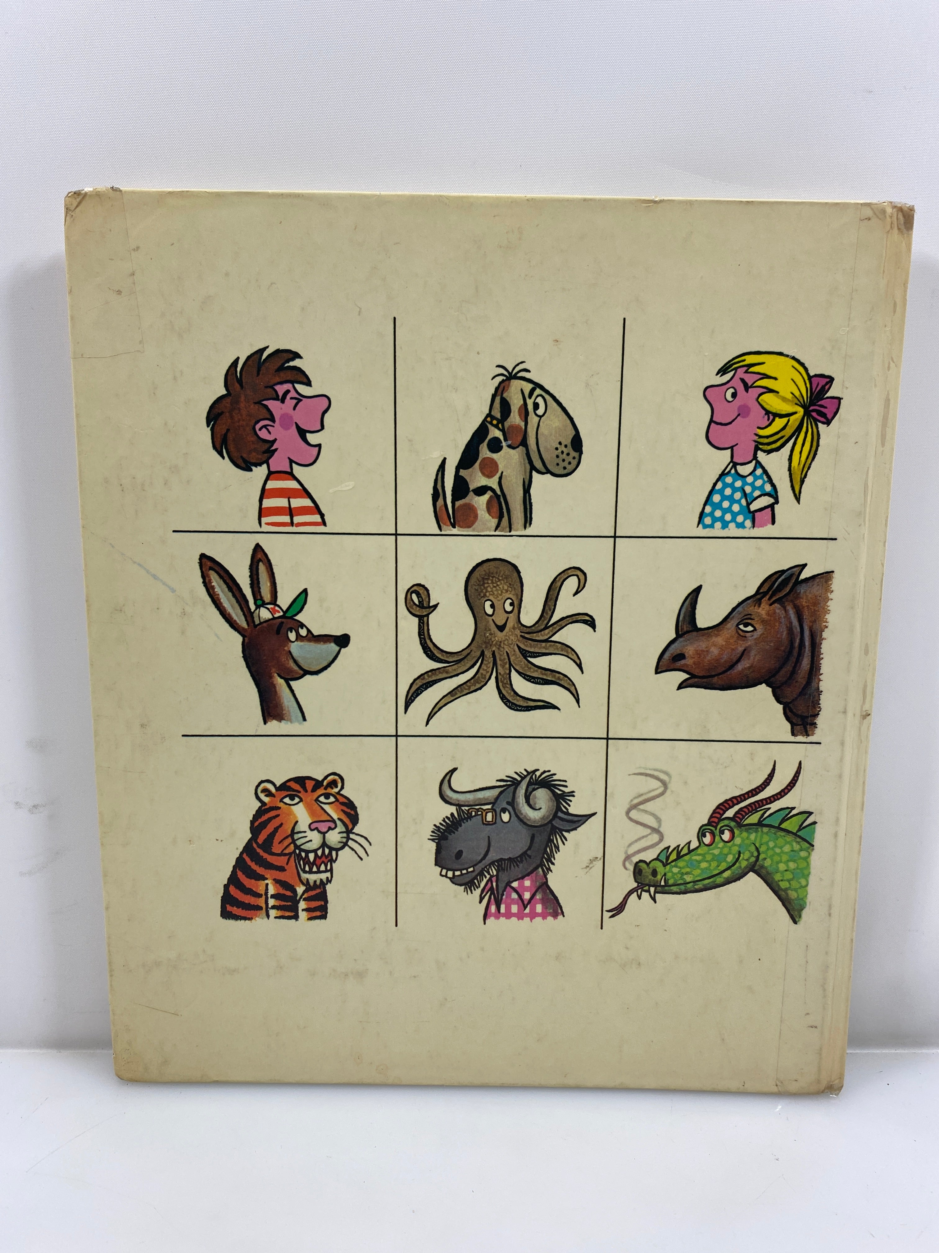 The Grin and Giggle Book by Pierce 1972 HC