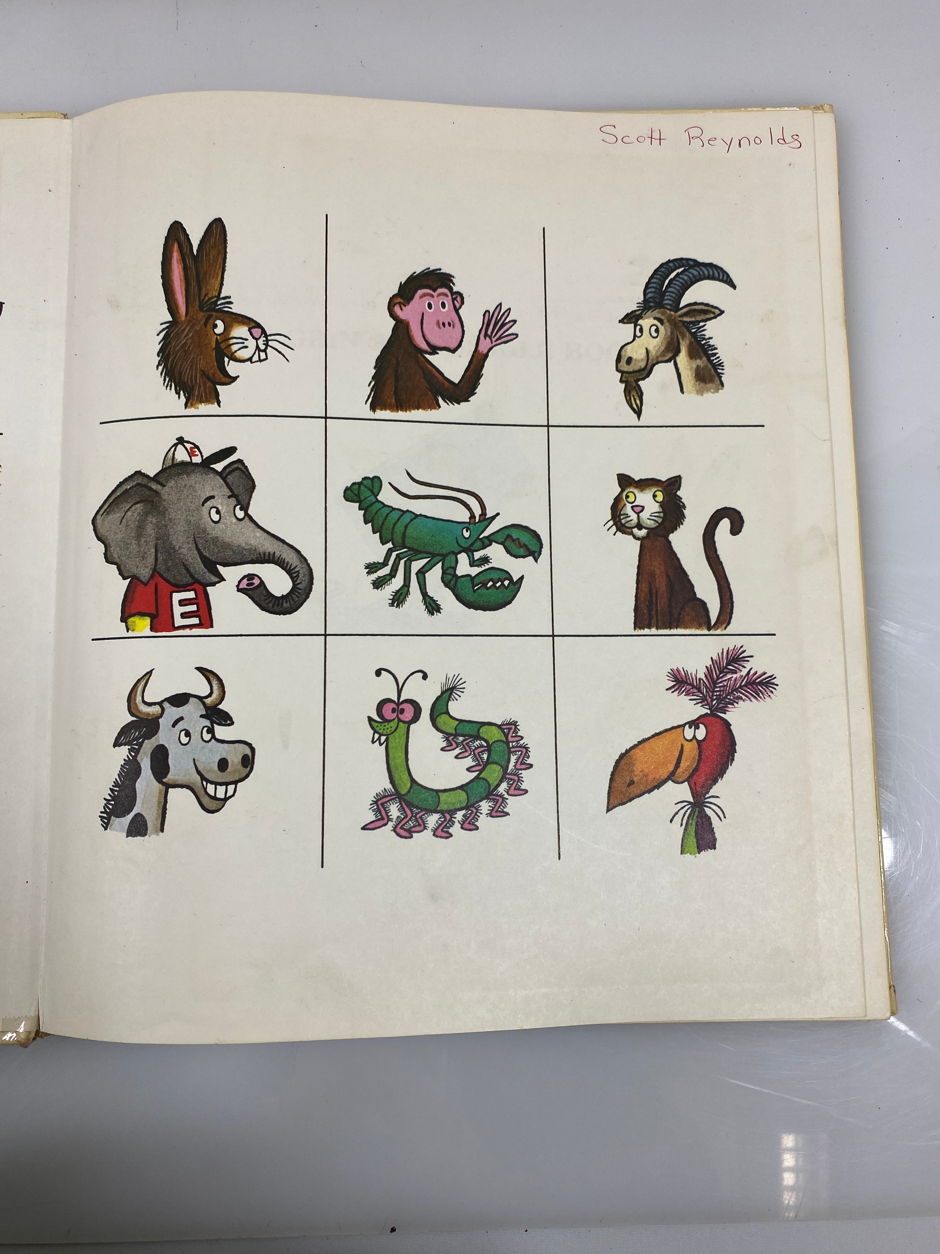The Grin and Giggle Book by Pierce 1972 HC