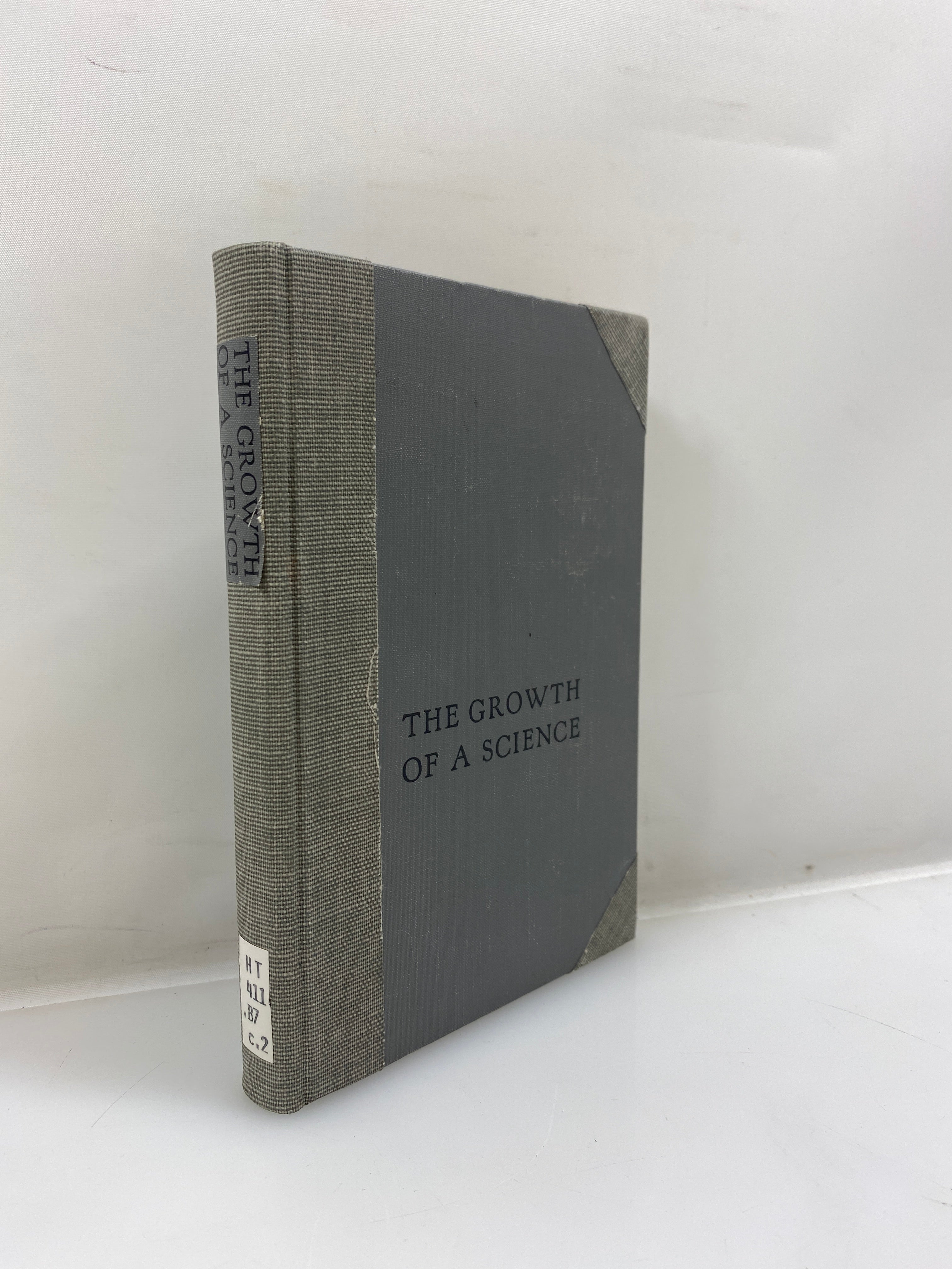 The Growth of a Science by Edmund deS. Brunner Ex-library 1957 HC