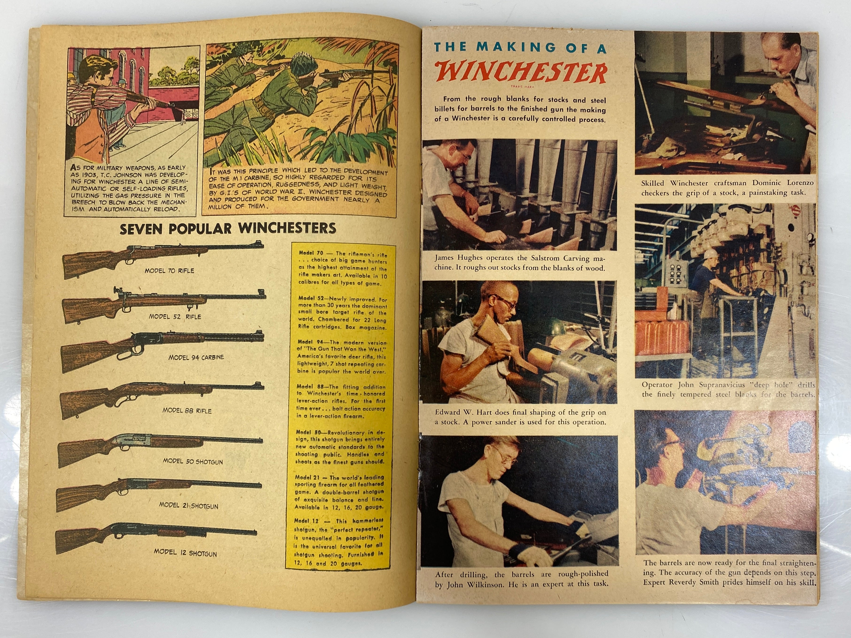 The Gun that Won the West Comic