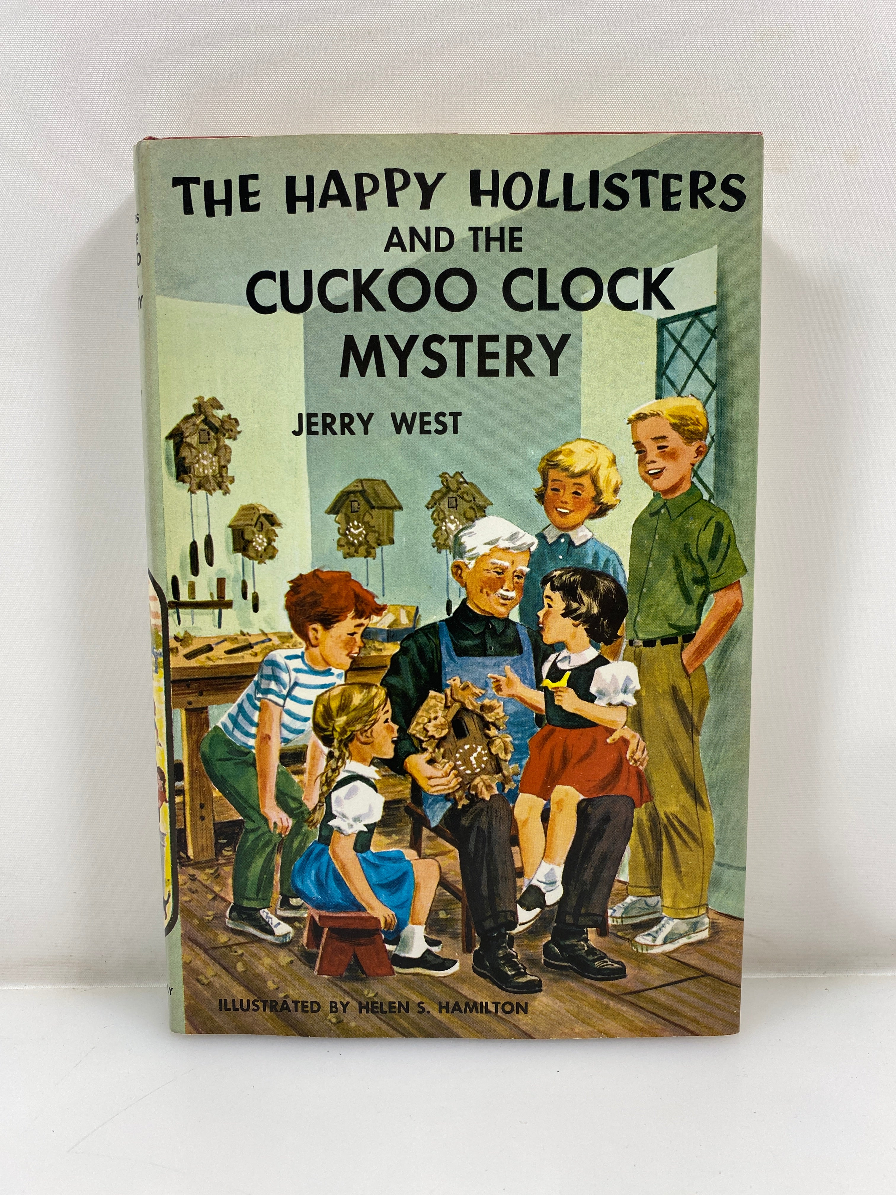 The Happy Hollisters & the Cuckoo Clock Mystery by West 1963 HCDJ
