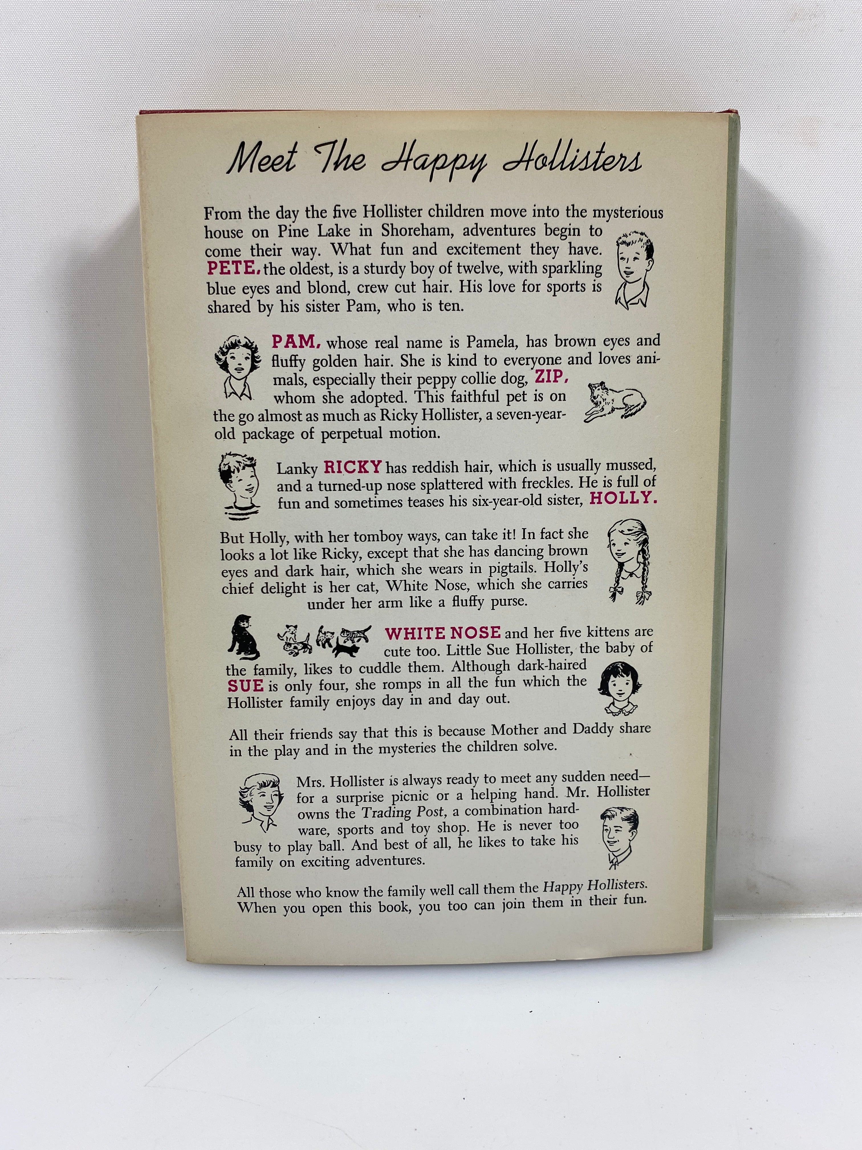The Happy Hollisters & the Cuckoo Clock Mystery by West 1963 HCDJ