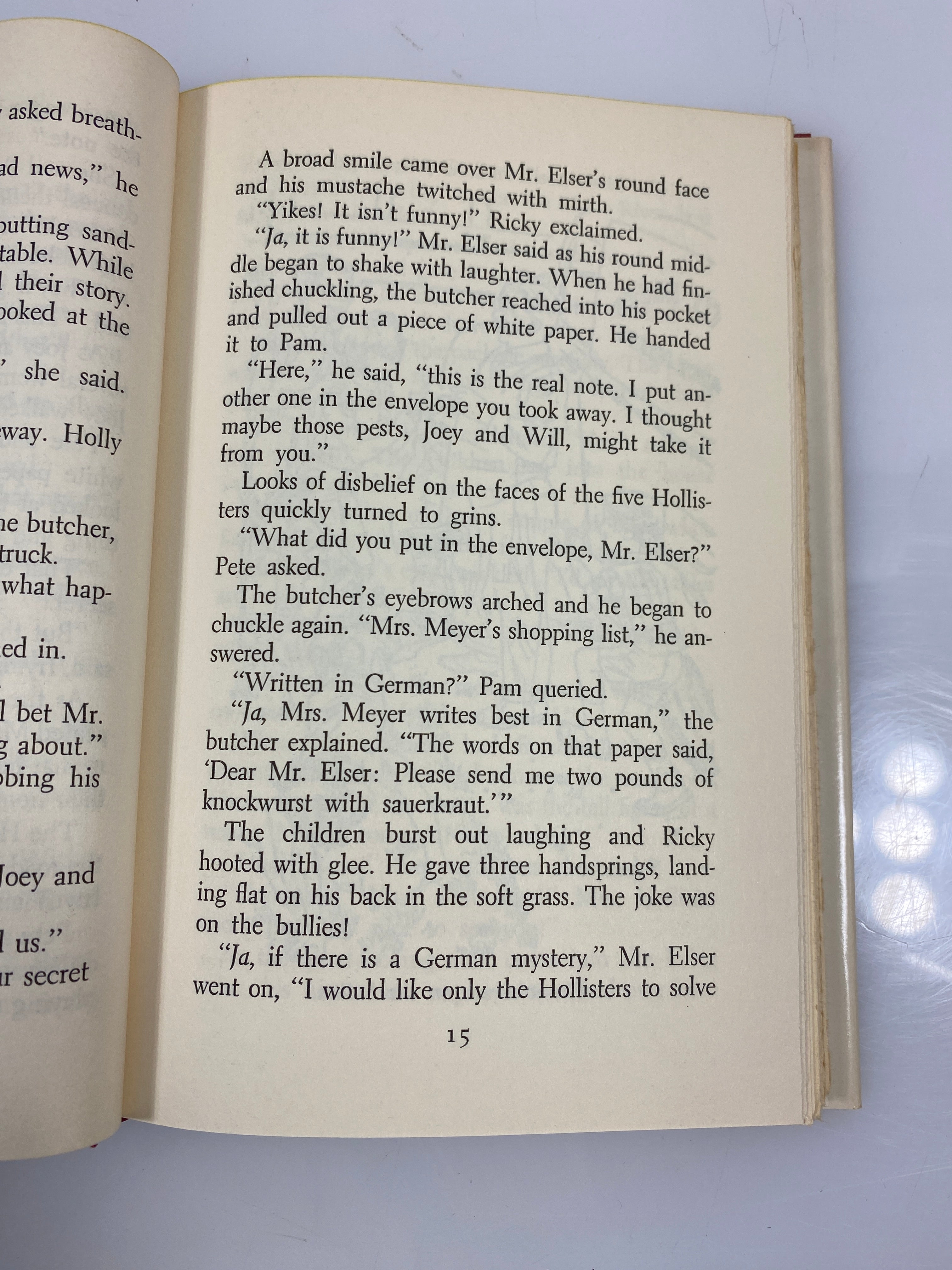 The Happy Hollisters & the Cuckoo Clock Mystery by West 1963 HCDJ