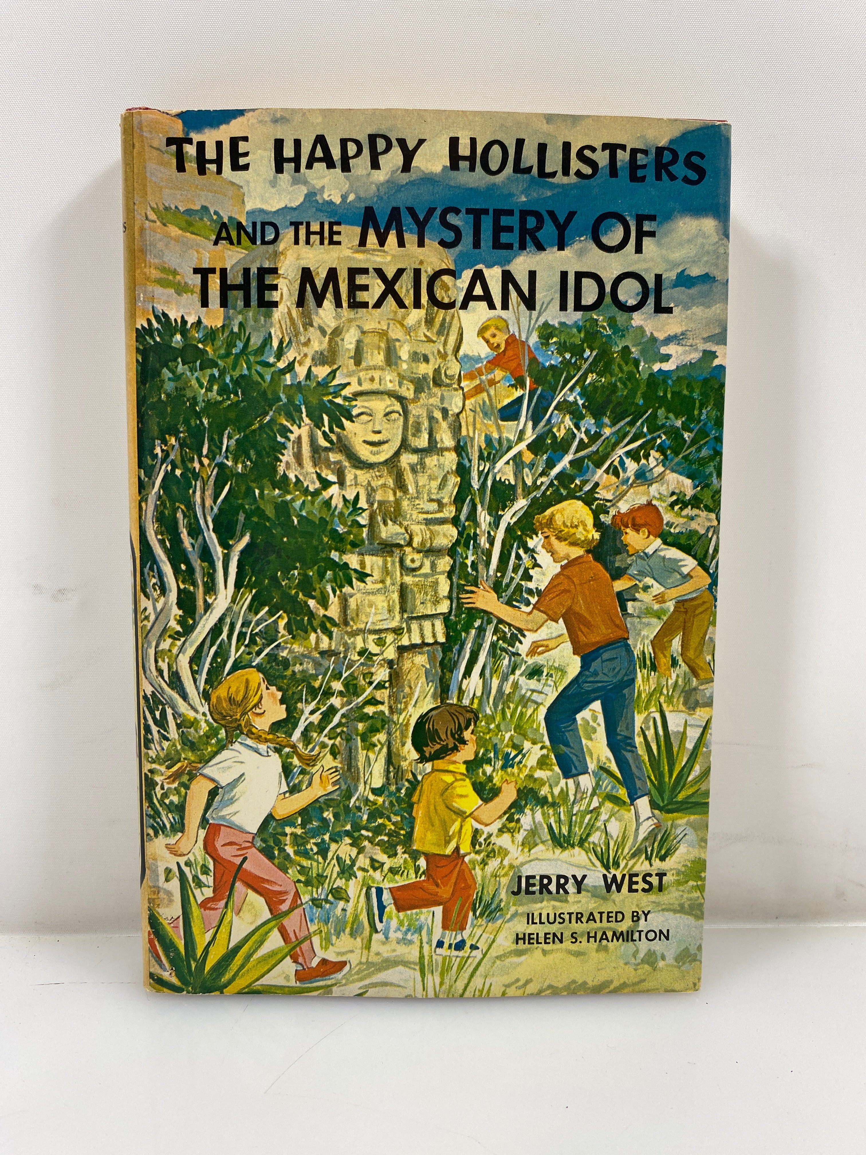 The Happy Hollisters & the Mystery of the Mexican Idol by West 1967 HCDJ