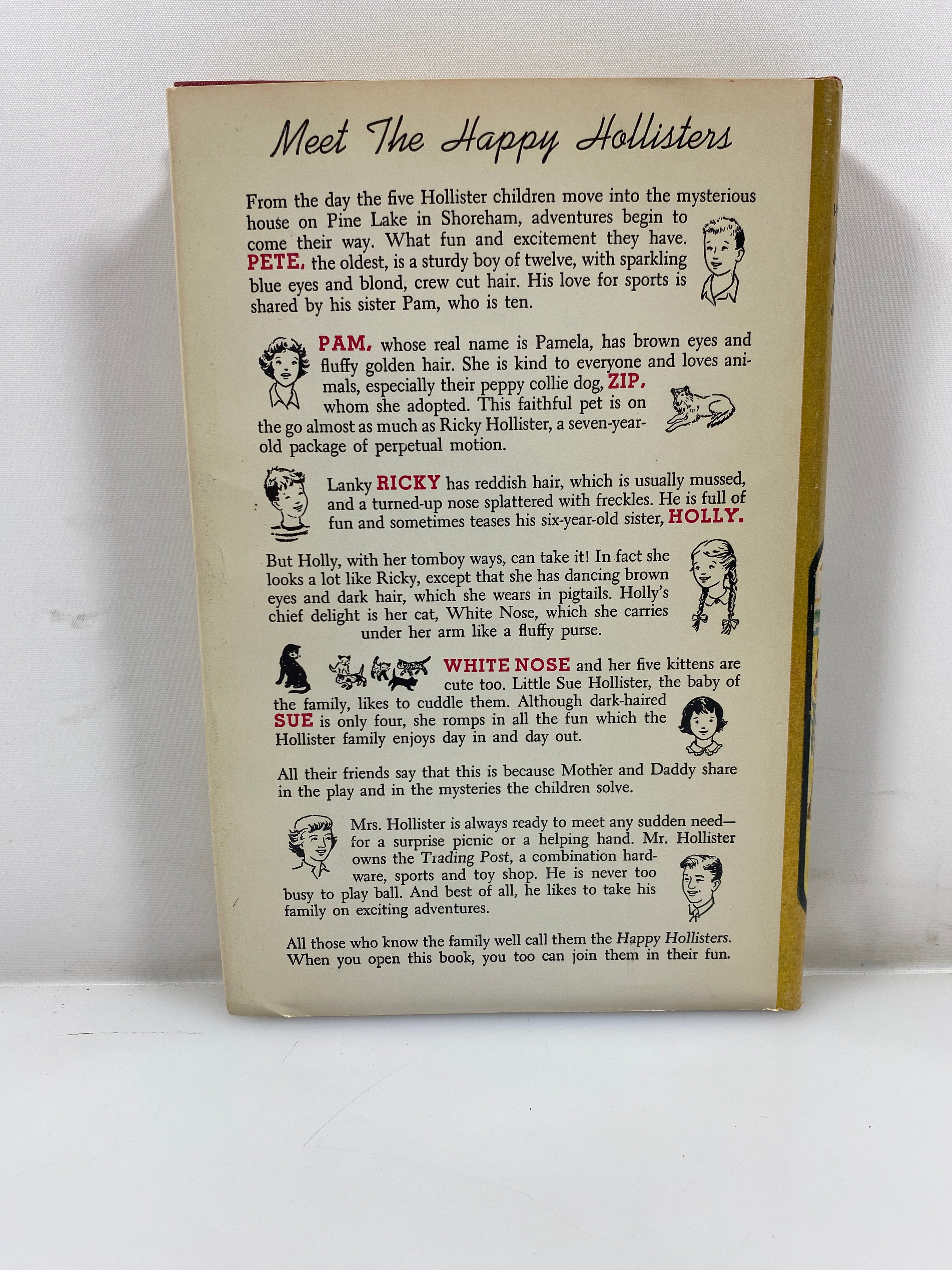 The Happy Hollisters & the Mystery of the Mexican Idol by West 1967 HCDJ