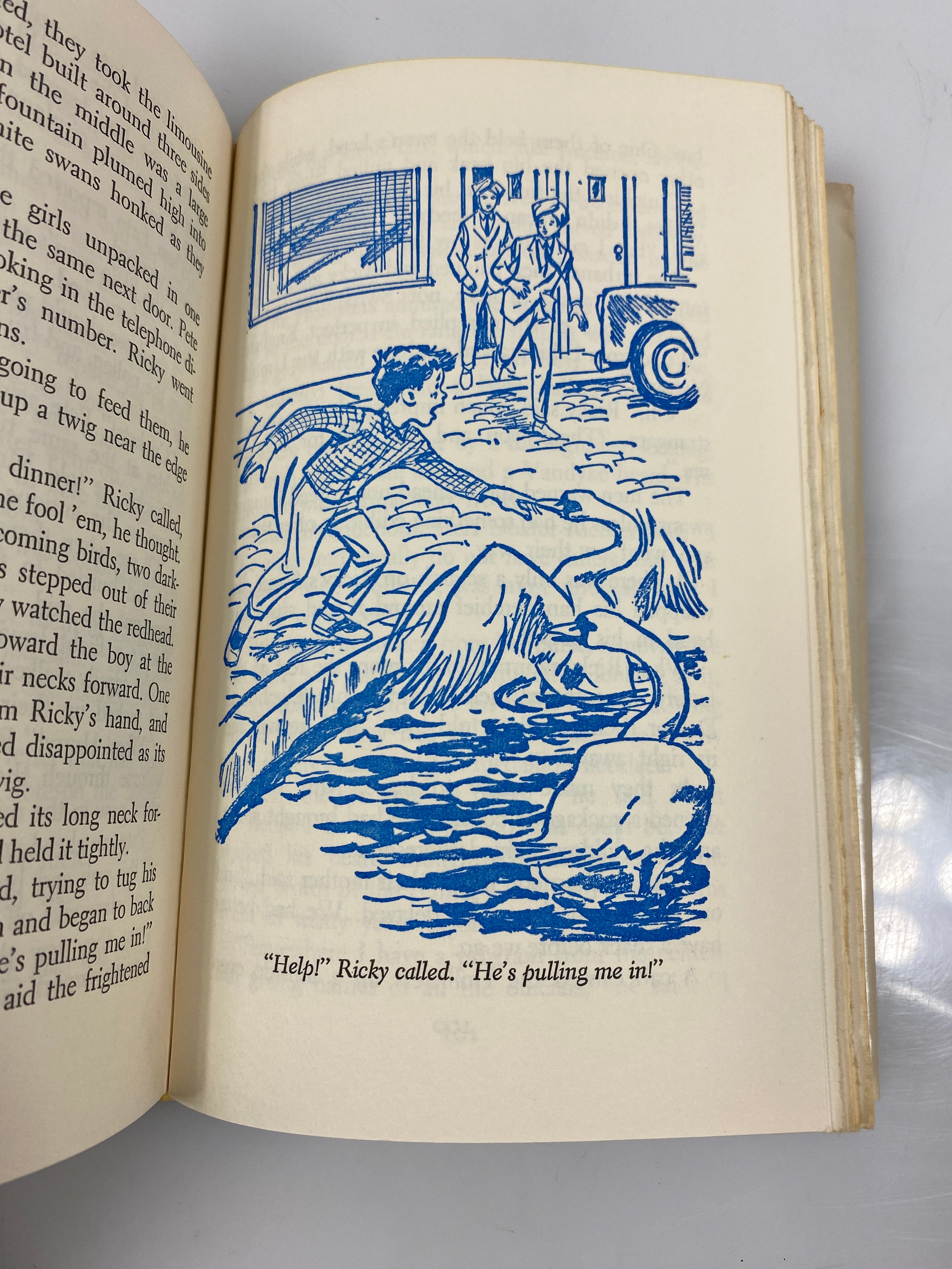 The Happy Hollisters & the Swiss Echo Mystery by West 1963 HCDJ