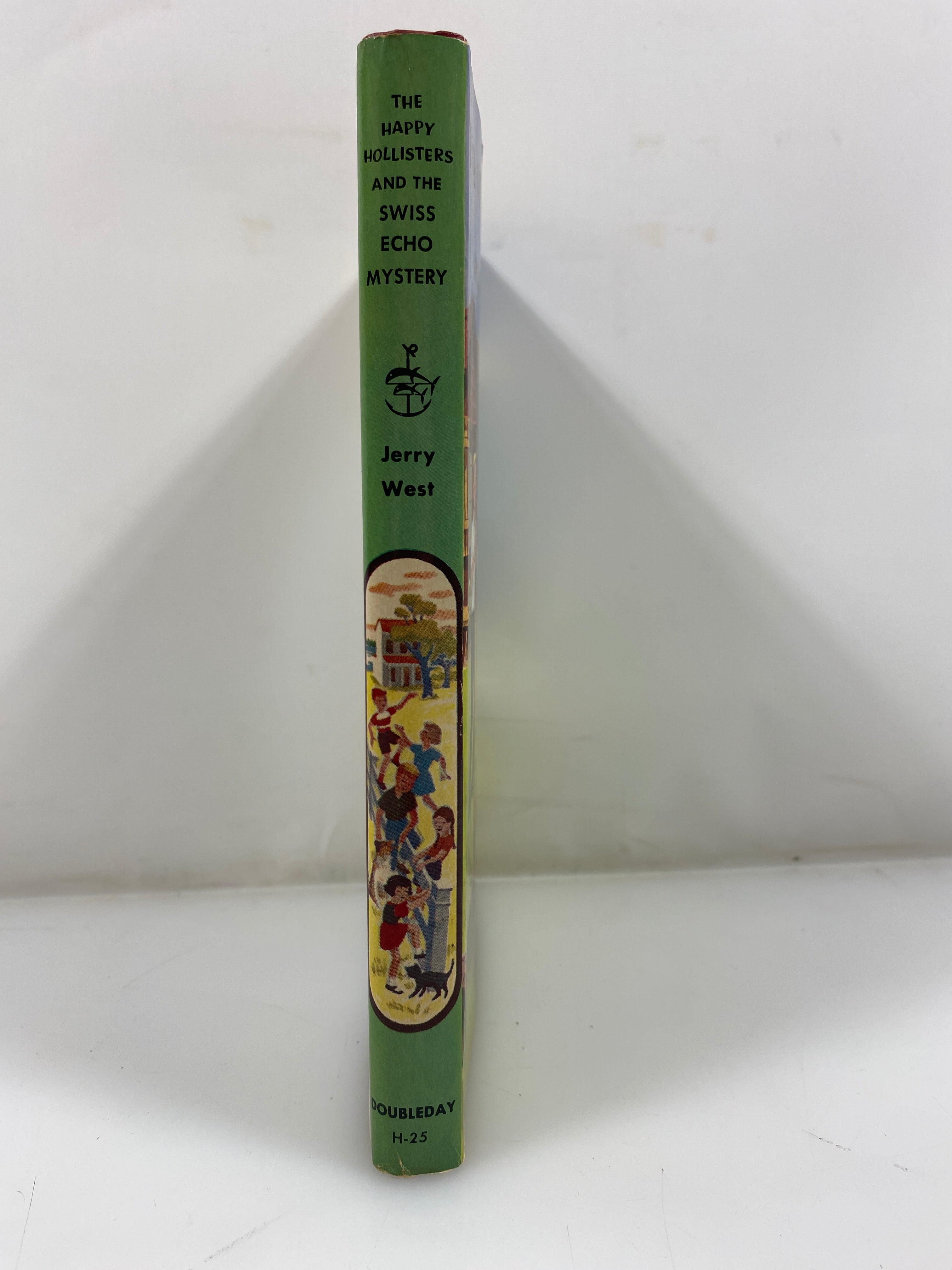 The Happy Hollisters & the Swiss Echo Mystery by West 1963 HCDJ